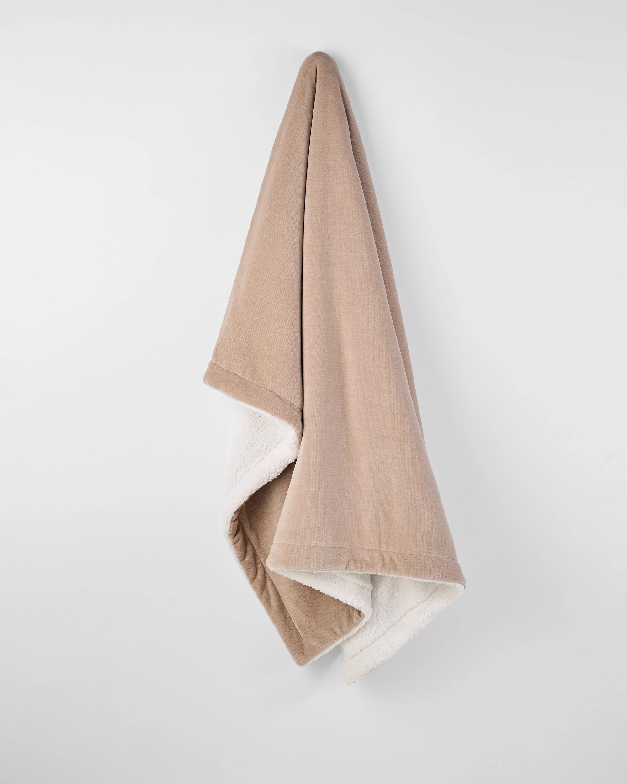 3 Target Chenille Sherpa Throw - Queen Bed - Natural, 3 of 3