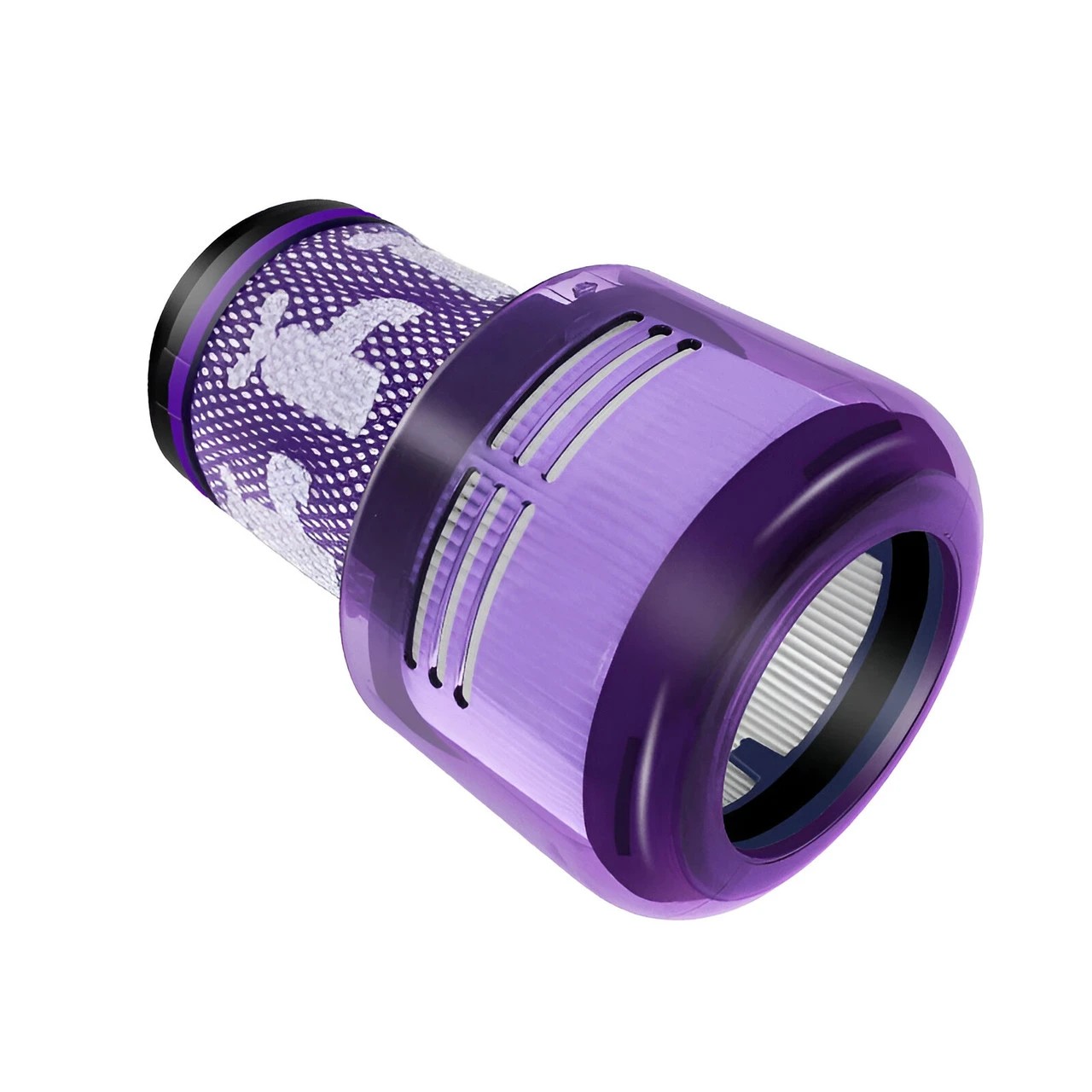 1 Hygieia 4 Filters HEPA For Dyson V12 Detect Slim Vacuum Cleaners - Purple, 1 of 3