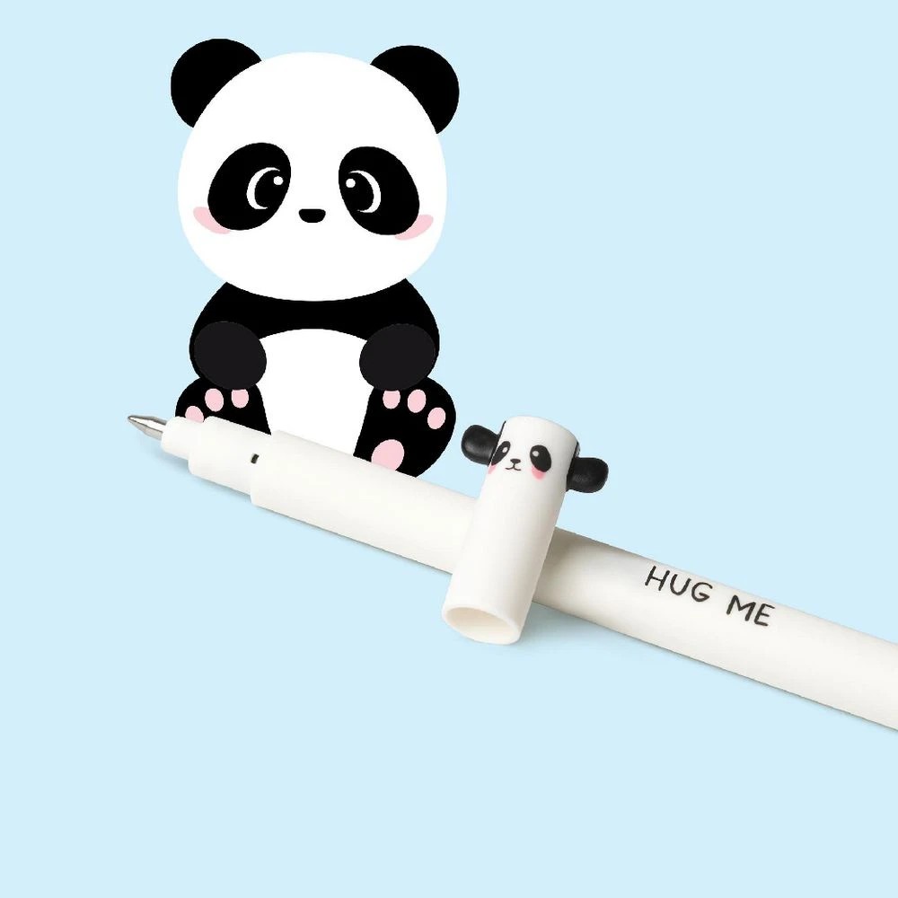 2 Legami Erasable Gel Pen Panda Black, 2 of 4