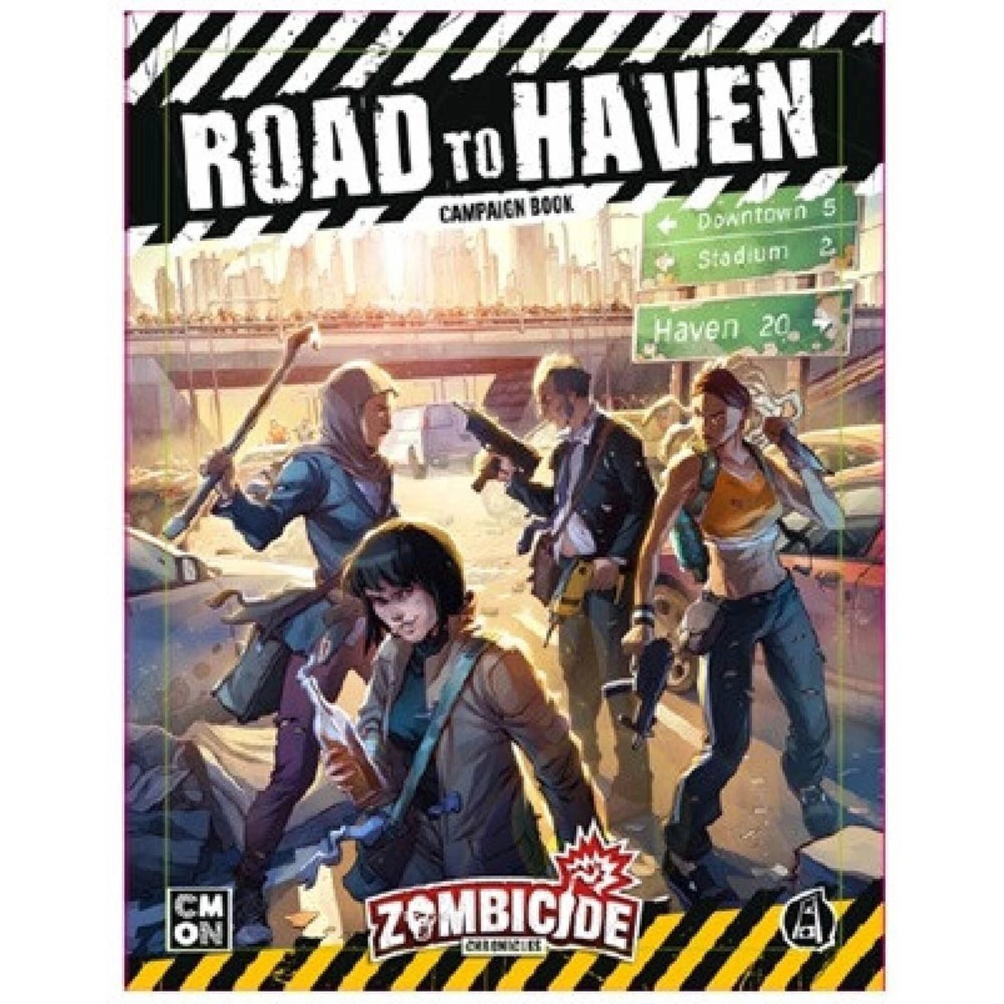 1 Zombicide: Chronicles Roleplaying Game - Road to Haven Campaign Book, 1 of 2