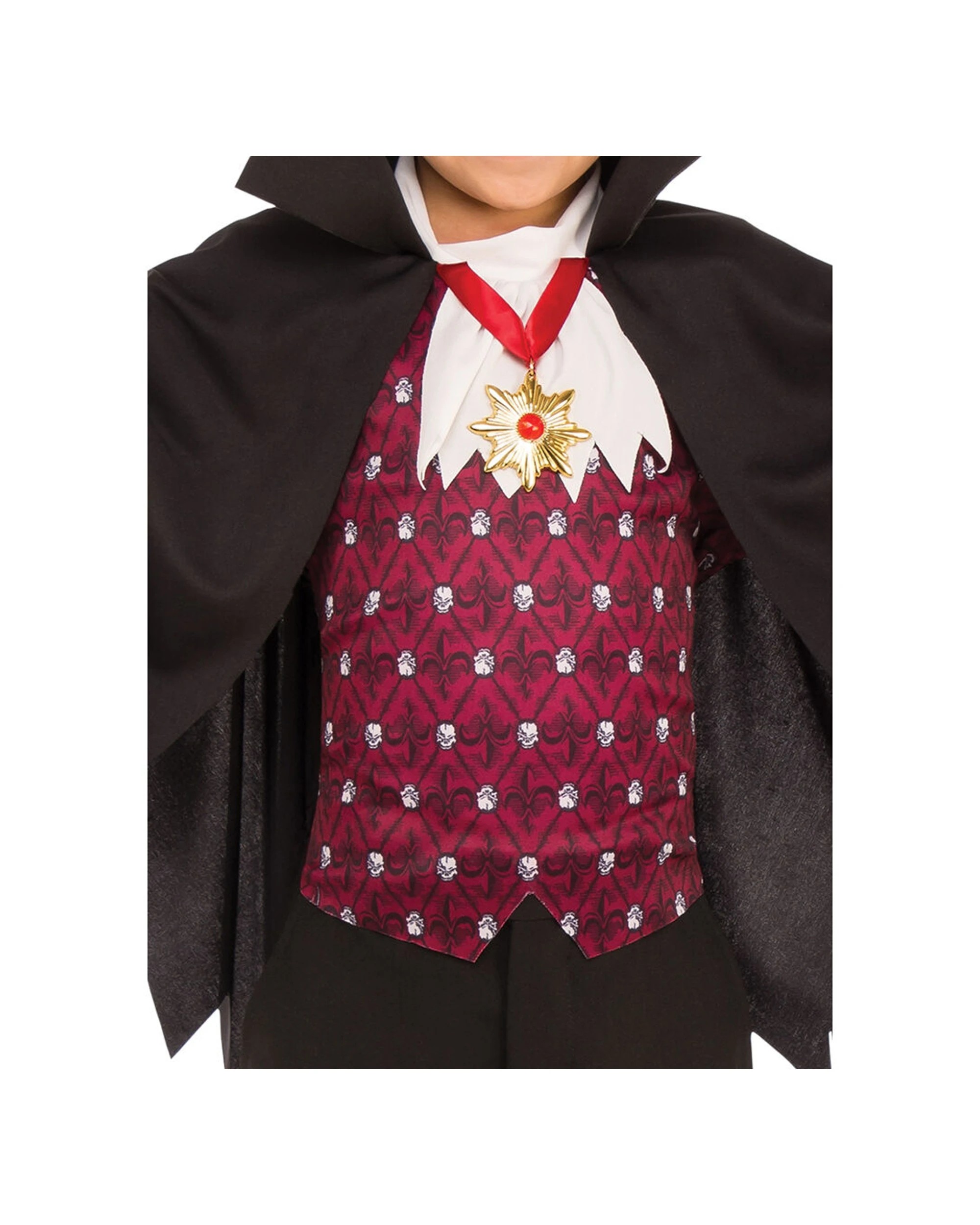 2 Rubies Little Vampire Boys Dress Up Costume Kids M - Natural, 2 of 3