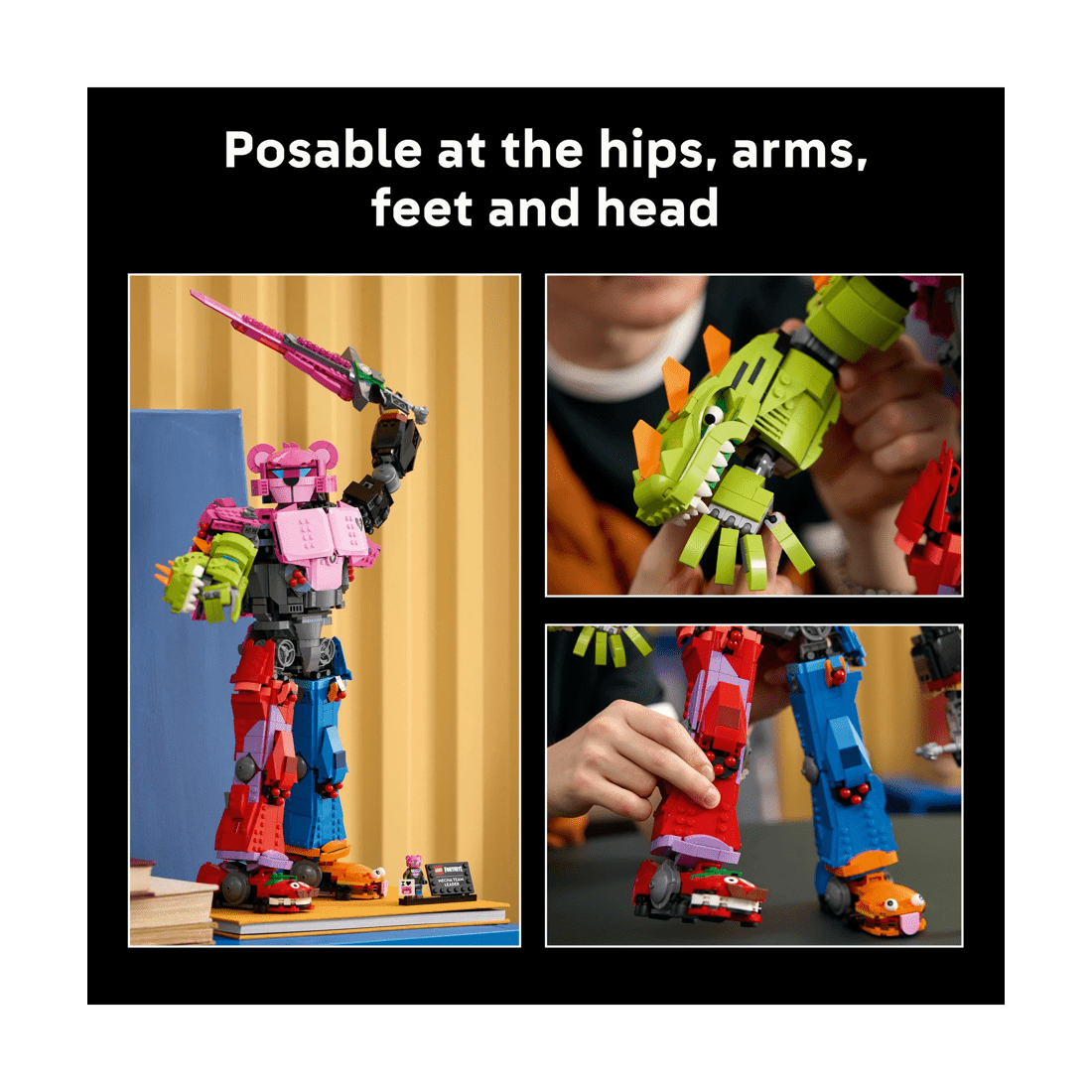 5 LEGO Fortnite Mecha Team Leader 77078, 5 of 10