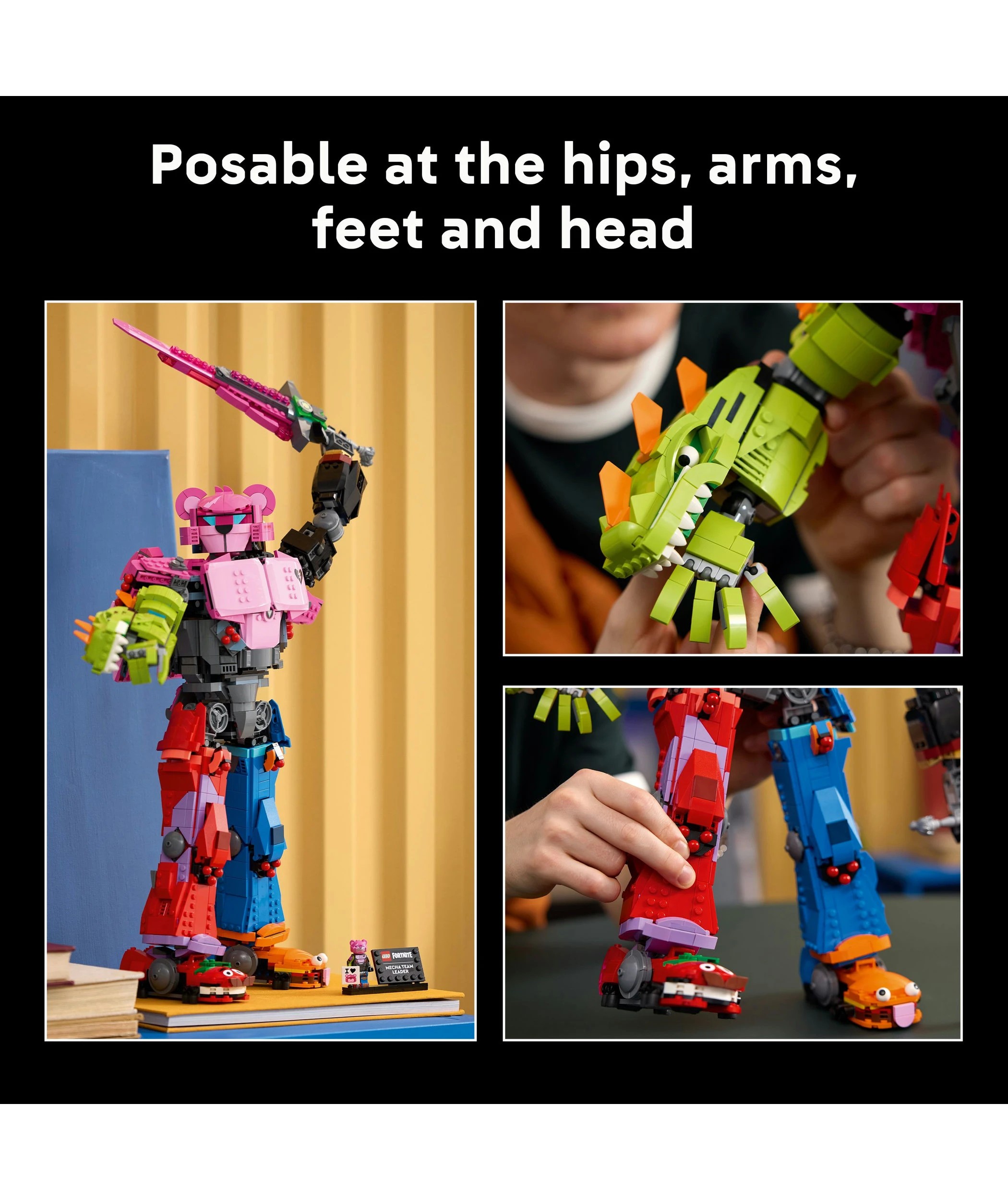 5 LEGO Fortnite Mecha Team Leader 77078, 5 of 10