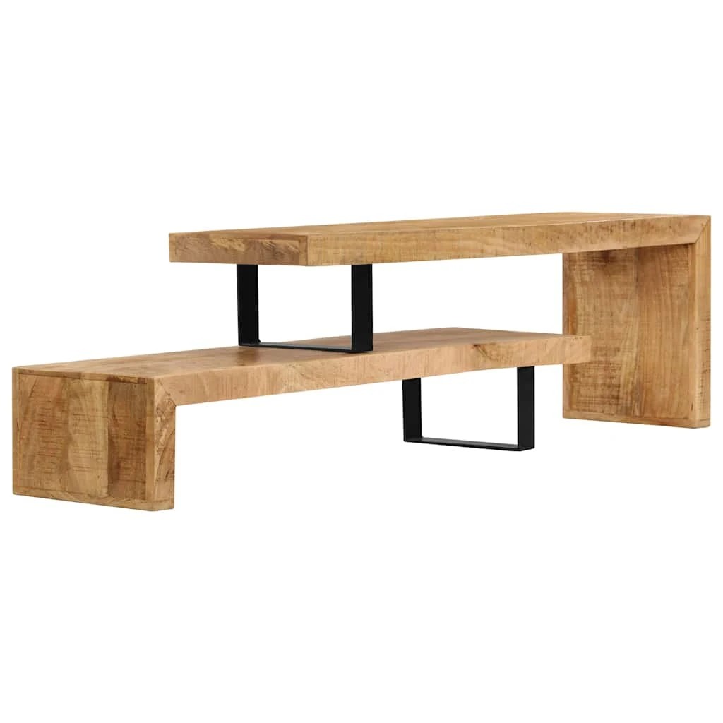 7 Vidaxl Tv Stand Solid Mango Wood - Brown, 7 of 10