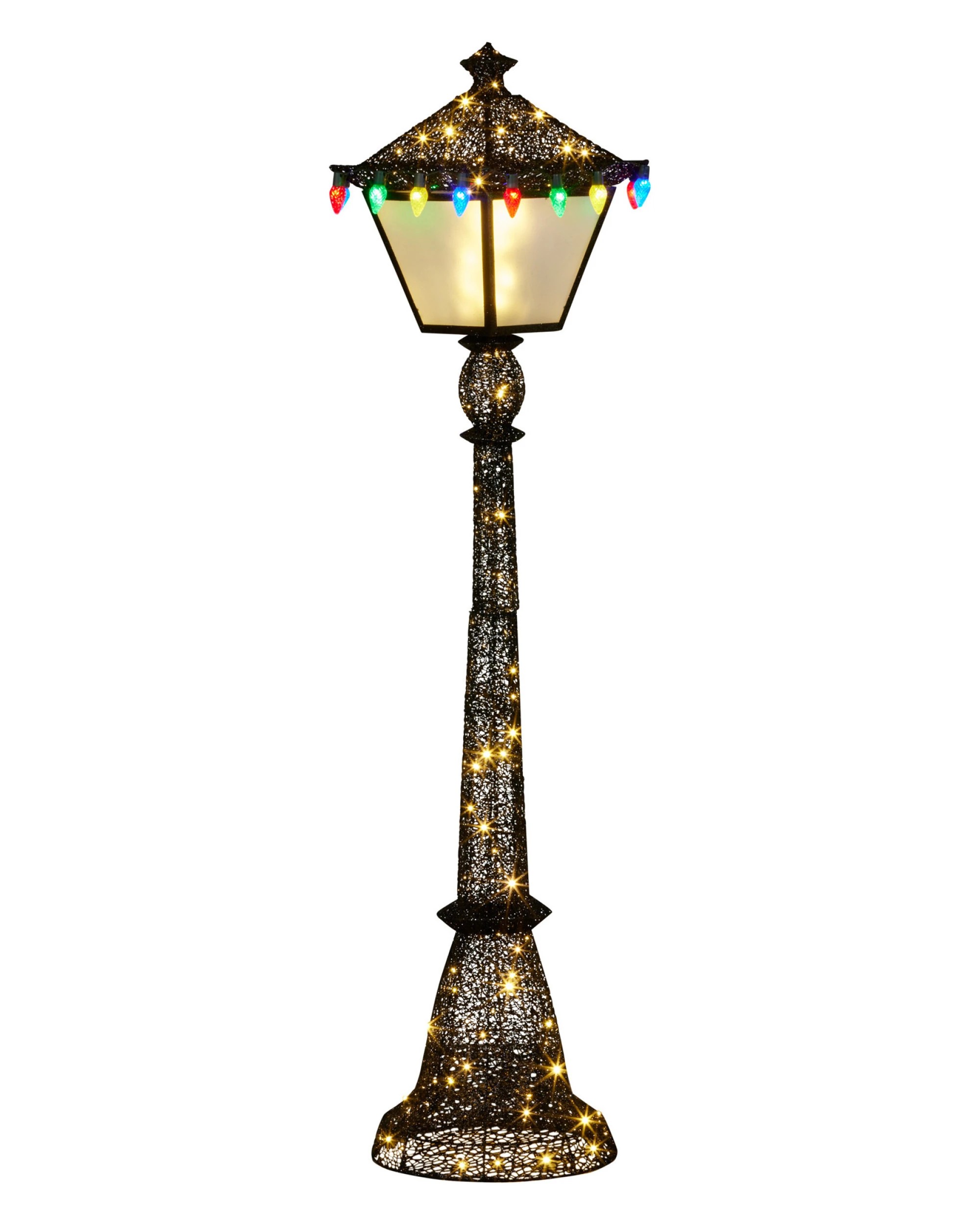 3 Christabelle 1.8m Christmas Lamp Post Indoor Outdoor Display Decoration Led Lights Front Yard Lawn Statue Ornament, 3 of 8