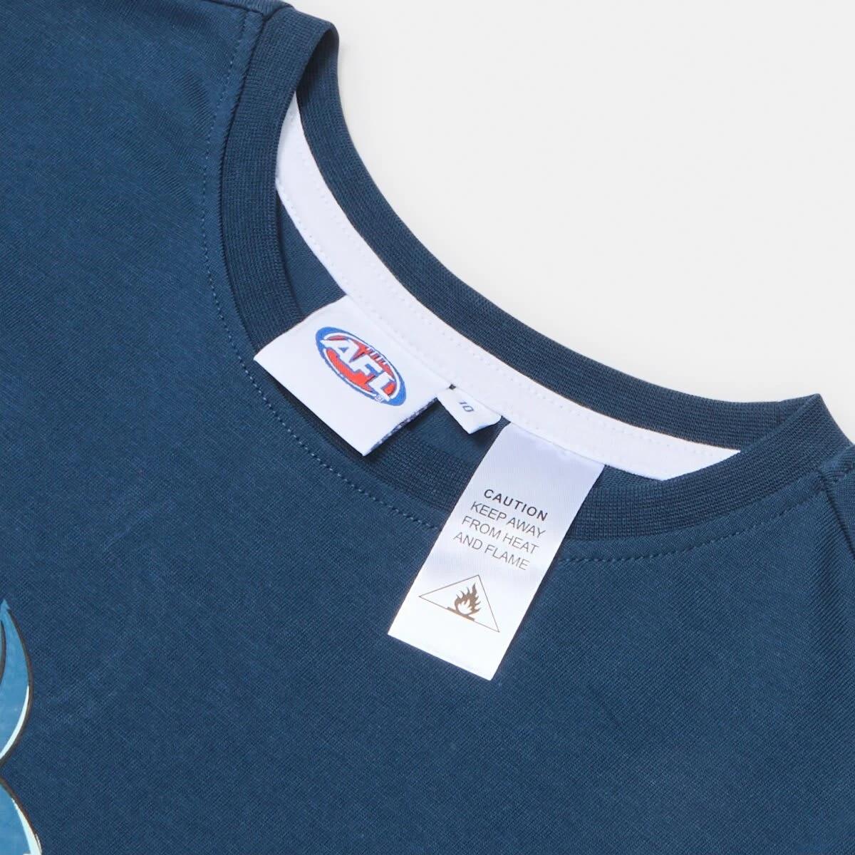 8 Official AFL Kids Pyjama Set Geelong, 8 of 9