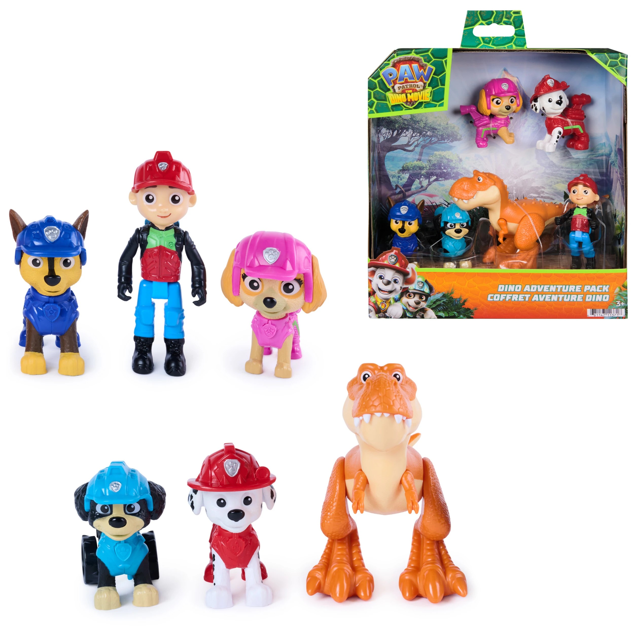 1 PAW Patrol: The Dino Movie Dino Adventure Pack, 1 of 9