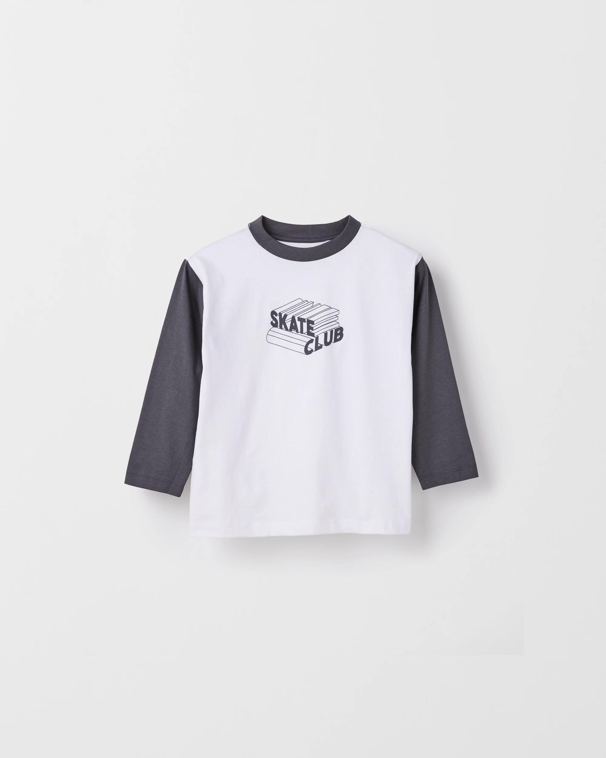 2 Target Kids Australian Cotton Blend 3 Pack Long Sleeve T-Shirts BLUE, 2 of 5