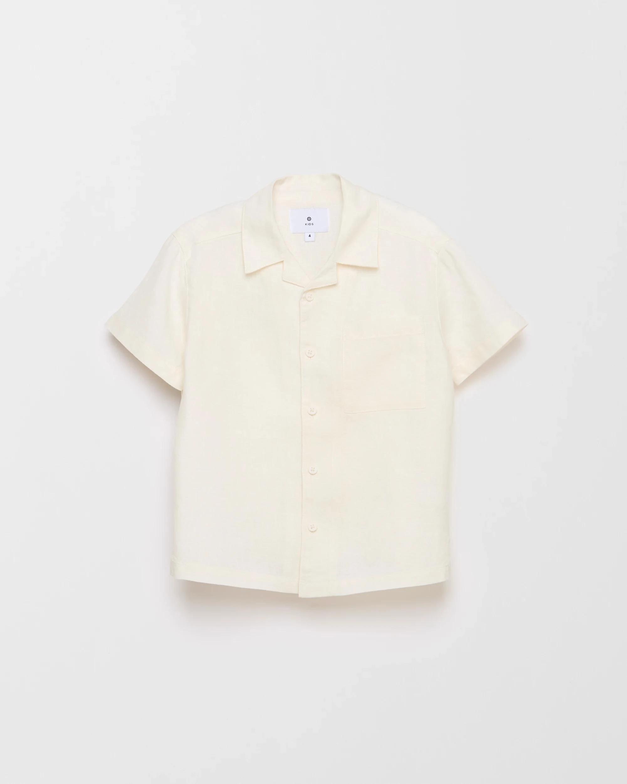 4 Target European Linen Shirt WHITE, 4 of 6