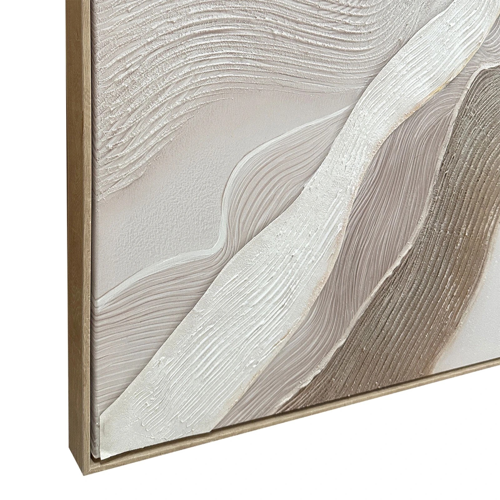 4 Moda Living Contour Drift Hand-Painted Textured Canvas Wall Art - Multi, 4 of 8