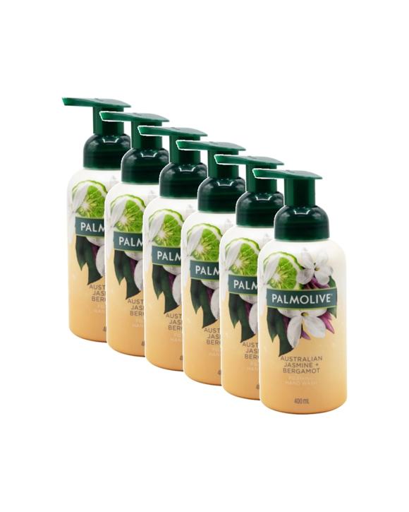 Palmolive 6PK Hand Wash Foaming Australian Jasmine And Bergamot 400mL - Multi