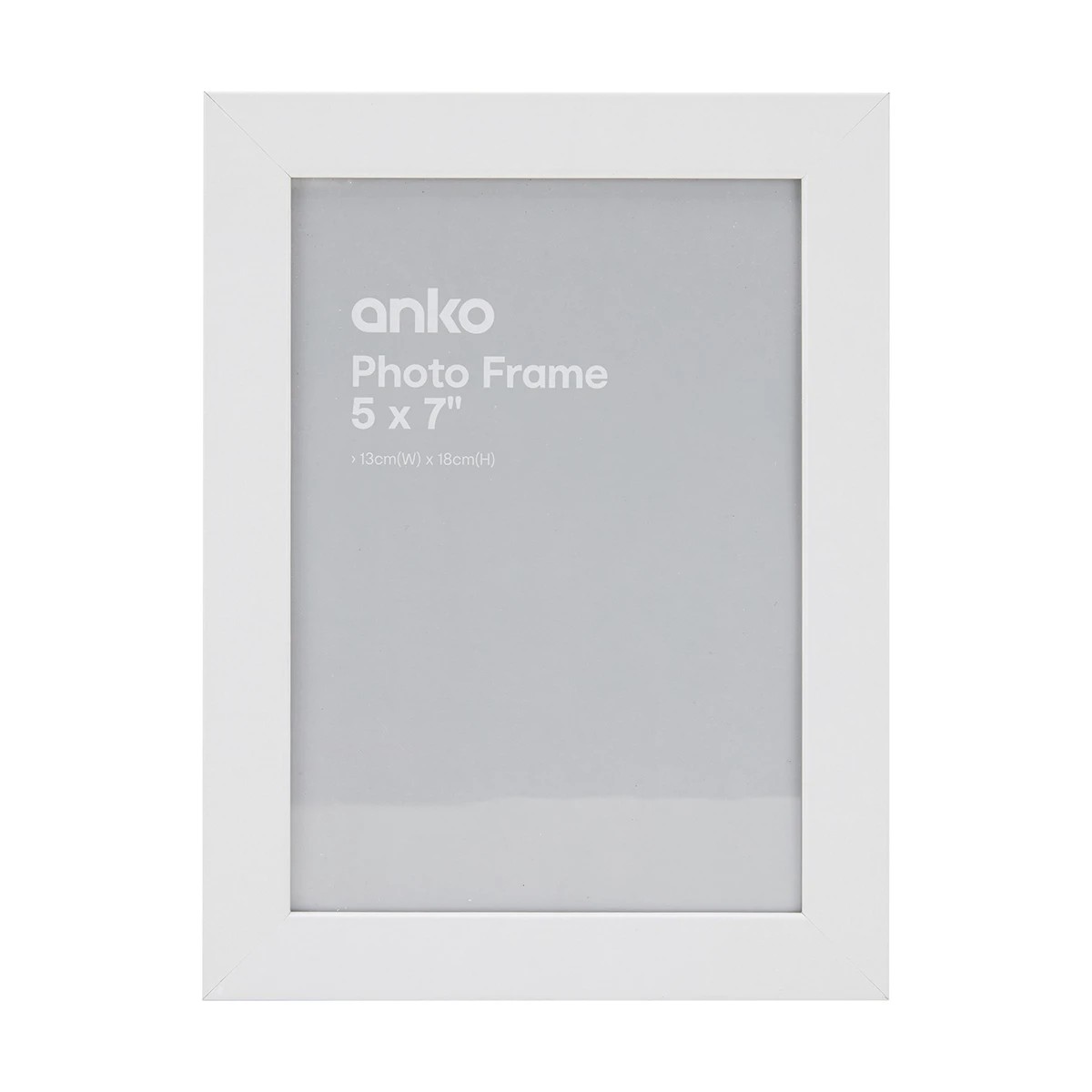 1 Frame 5in x 7in. Monaco White, 1 of 4