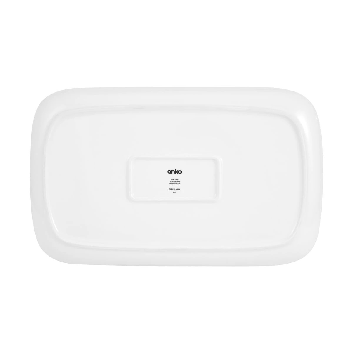 5 White Rectangle Platter, 5 of 5