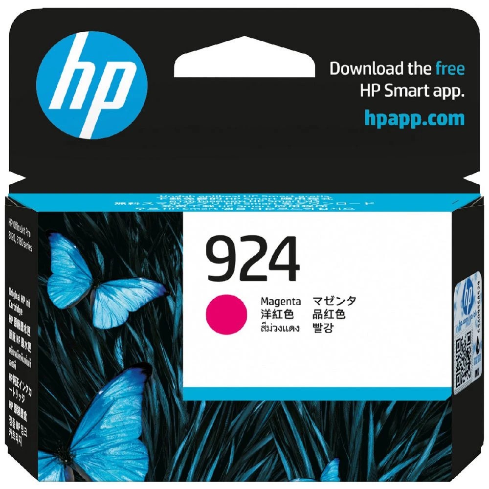 1 HP 924 Original Ink Cartridge Magenta, 1 of 6