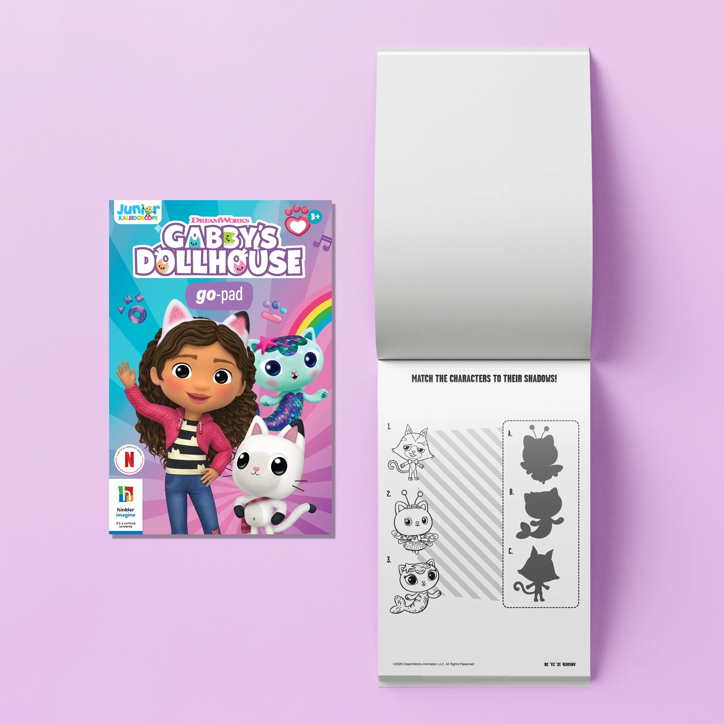 4 DreamWorks Jr Kaleidoscope Gabby's Dollhouse Go-Pad - Book, 4 of 5