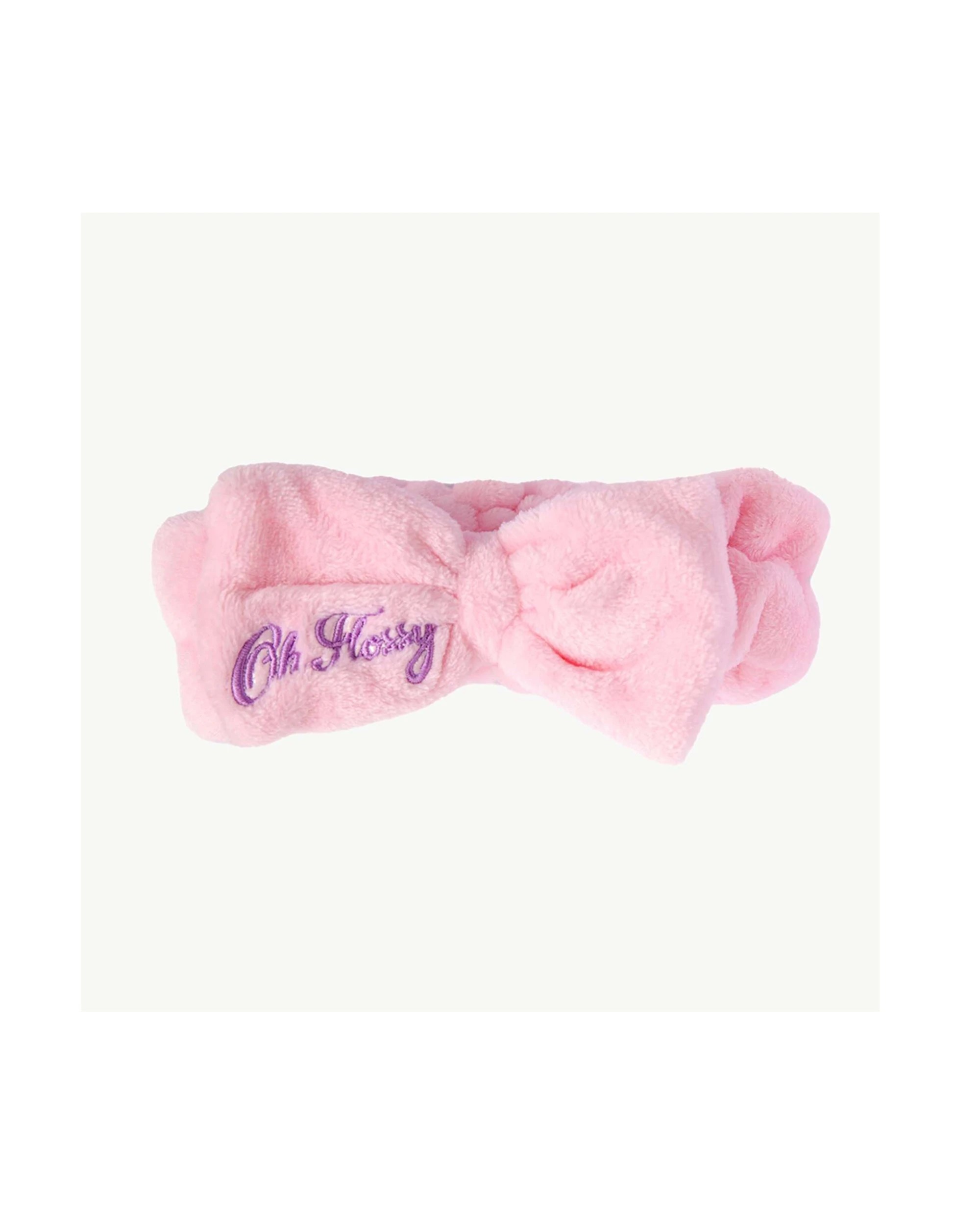 2 Oh Flossy Fluffy Makeup Cosmetic Headband Hairband 2PK - Pink, 2 of 8