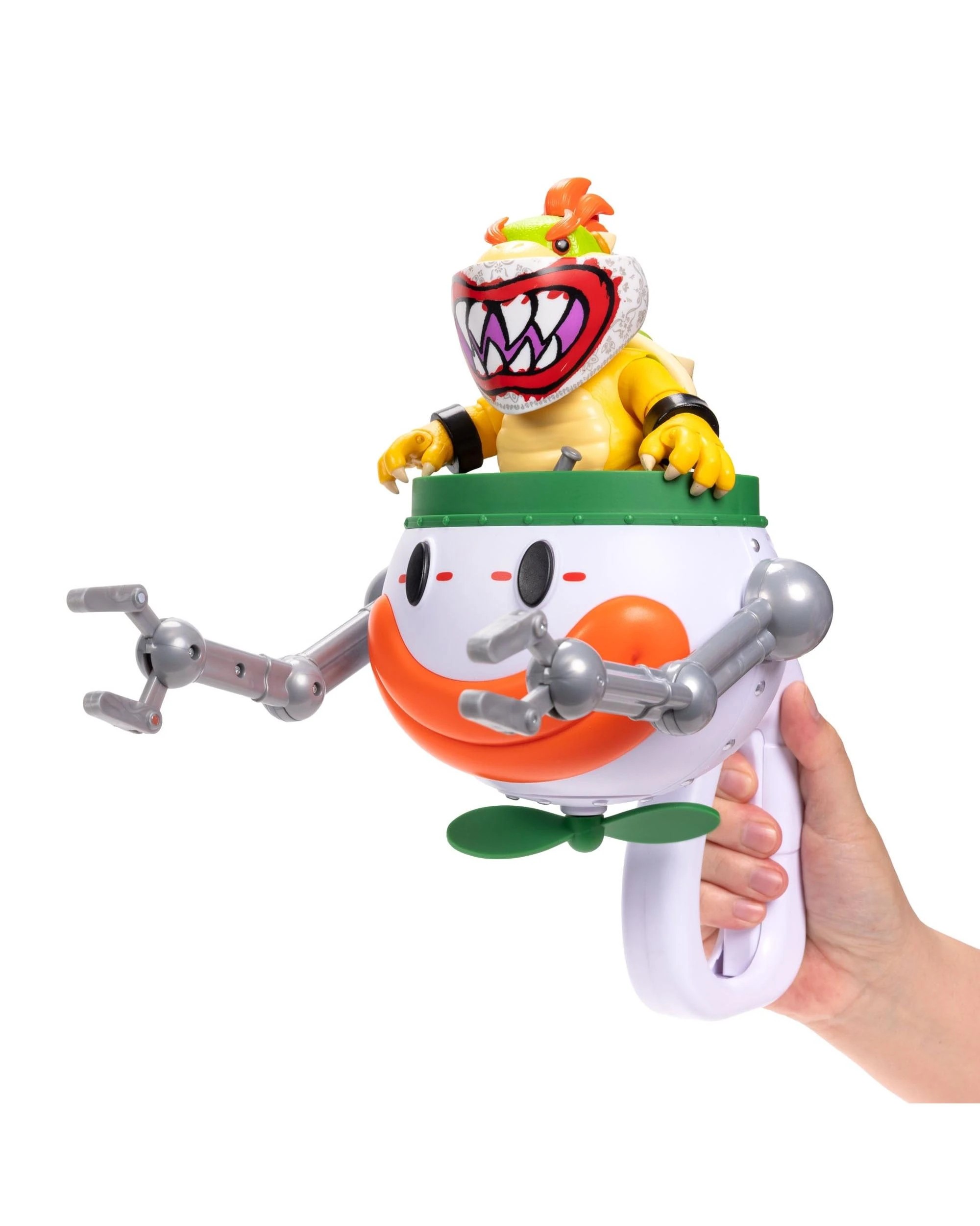 9 The Super Mario Galaxy Movie Bowser Jr. Clown Car 5 inch Figure, 9 of 9