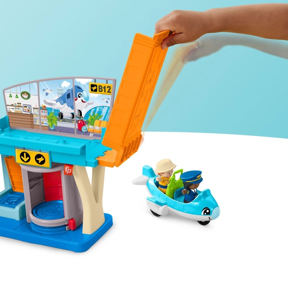 3 Fisher-Price Little People Everyday Adventures Airport Playset, 3 of 5