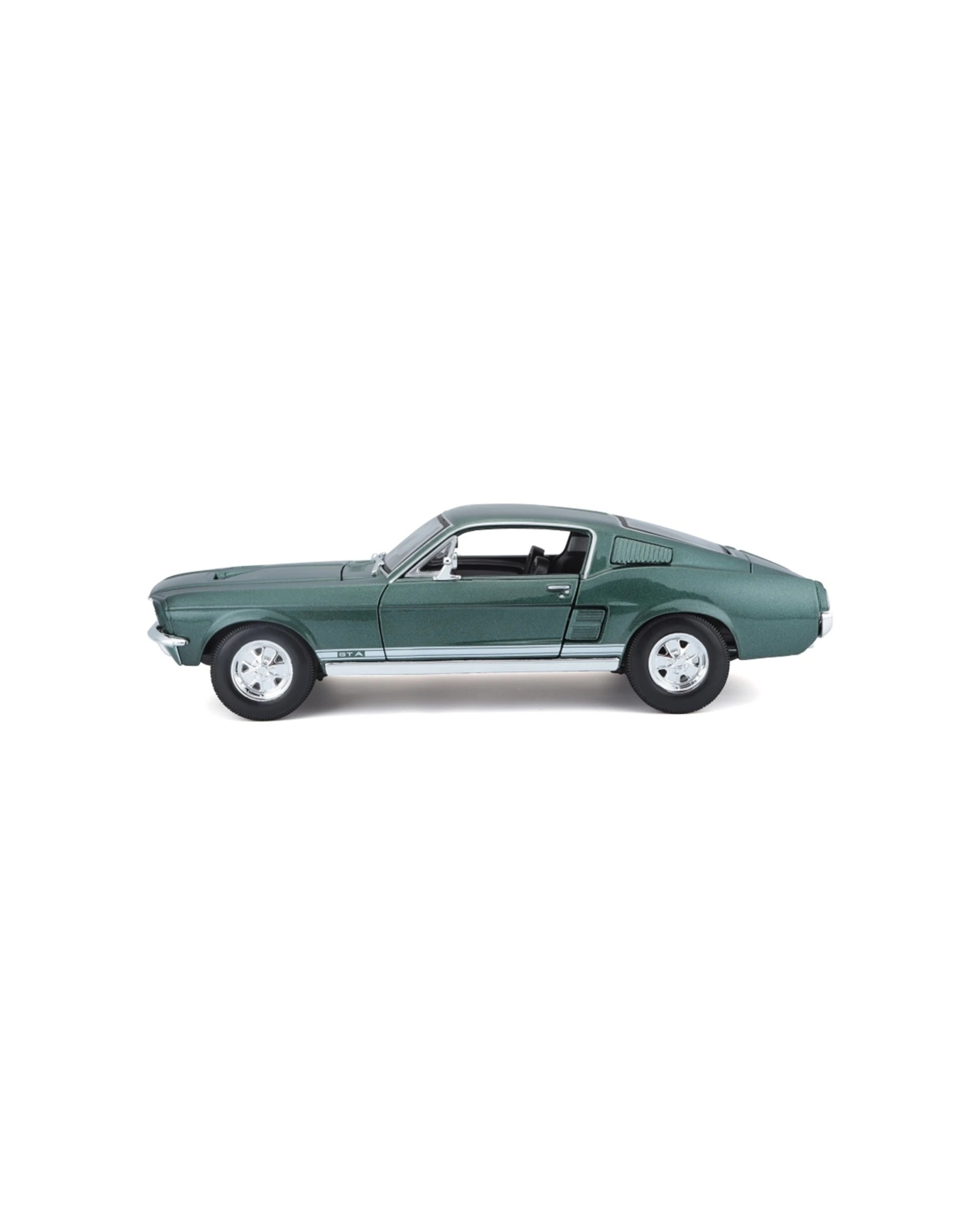 Maisto 1967 Ford Mustang Fastback Model Car Toy Collectible - Green - Kmart