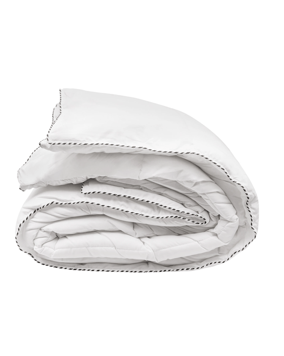 Royal Comfort 250GSM Bamboo Blend Quilt Luxury Duvet 100% Microfibre Cover - King Bed - White