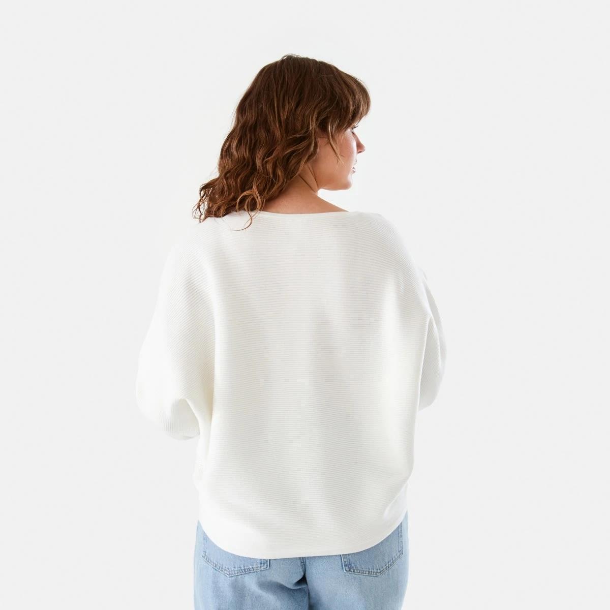 3 Batwing Jumper Ecru, 3 of 6