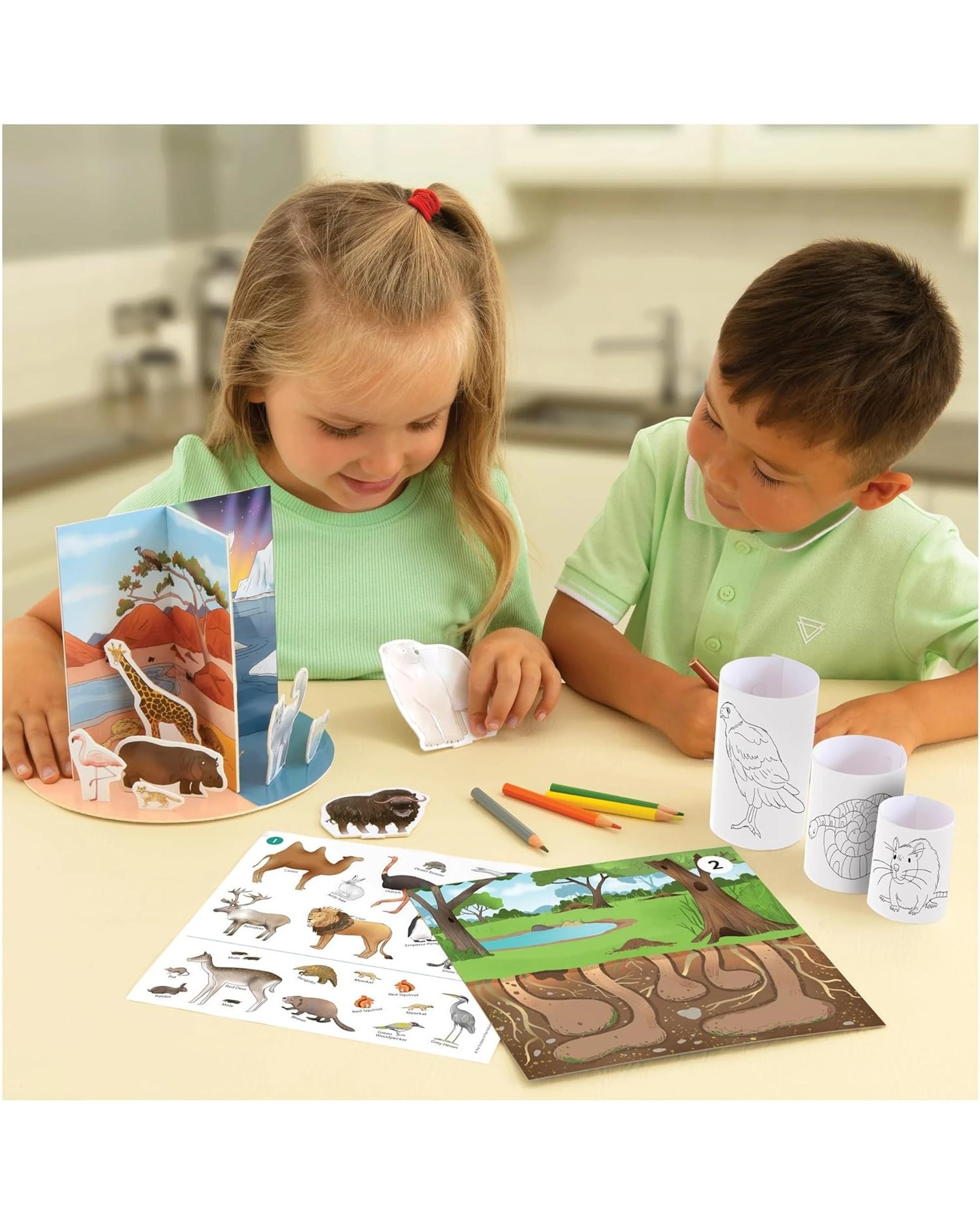 4 Galt Let's Learn Animals Activity Kit, 4 of 4