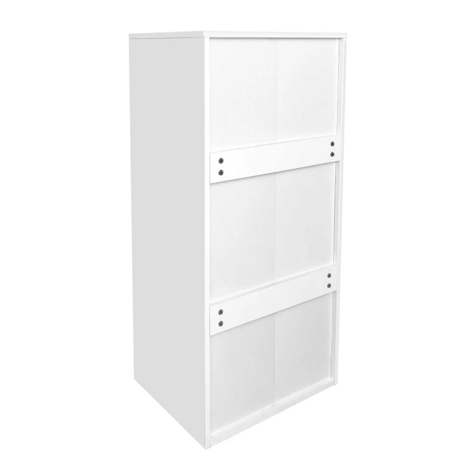 6 Ausway Modern 6-Drawer Tallboy, Slim Vertical Storage Unit 113cm Tall, 6 of 7