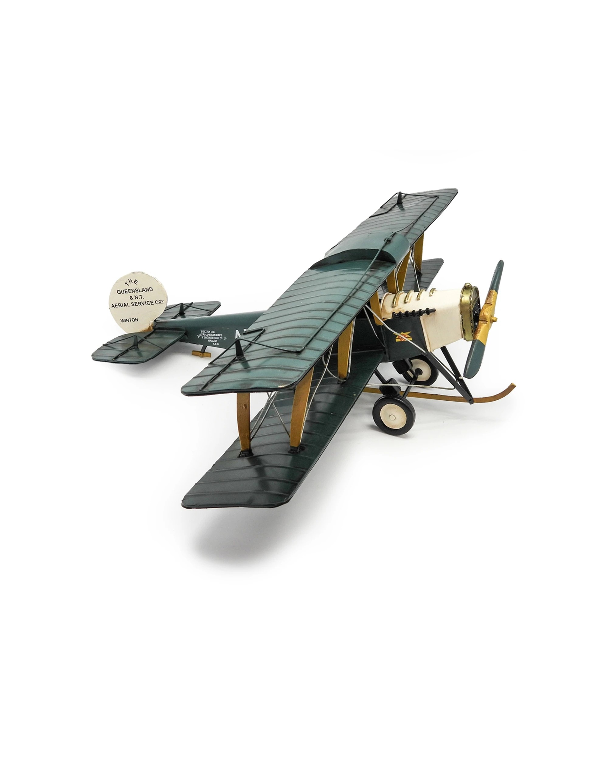 2 Boyle Metal Ornament Home Decor Collectible Queensland Arvo 504 Plane 50x50x16cm, 2 of 5