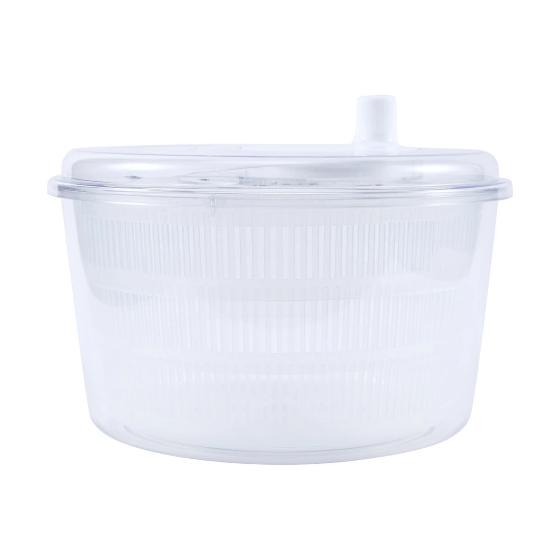 1 Clear Salad Spinner, 1 of 8