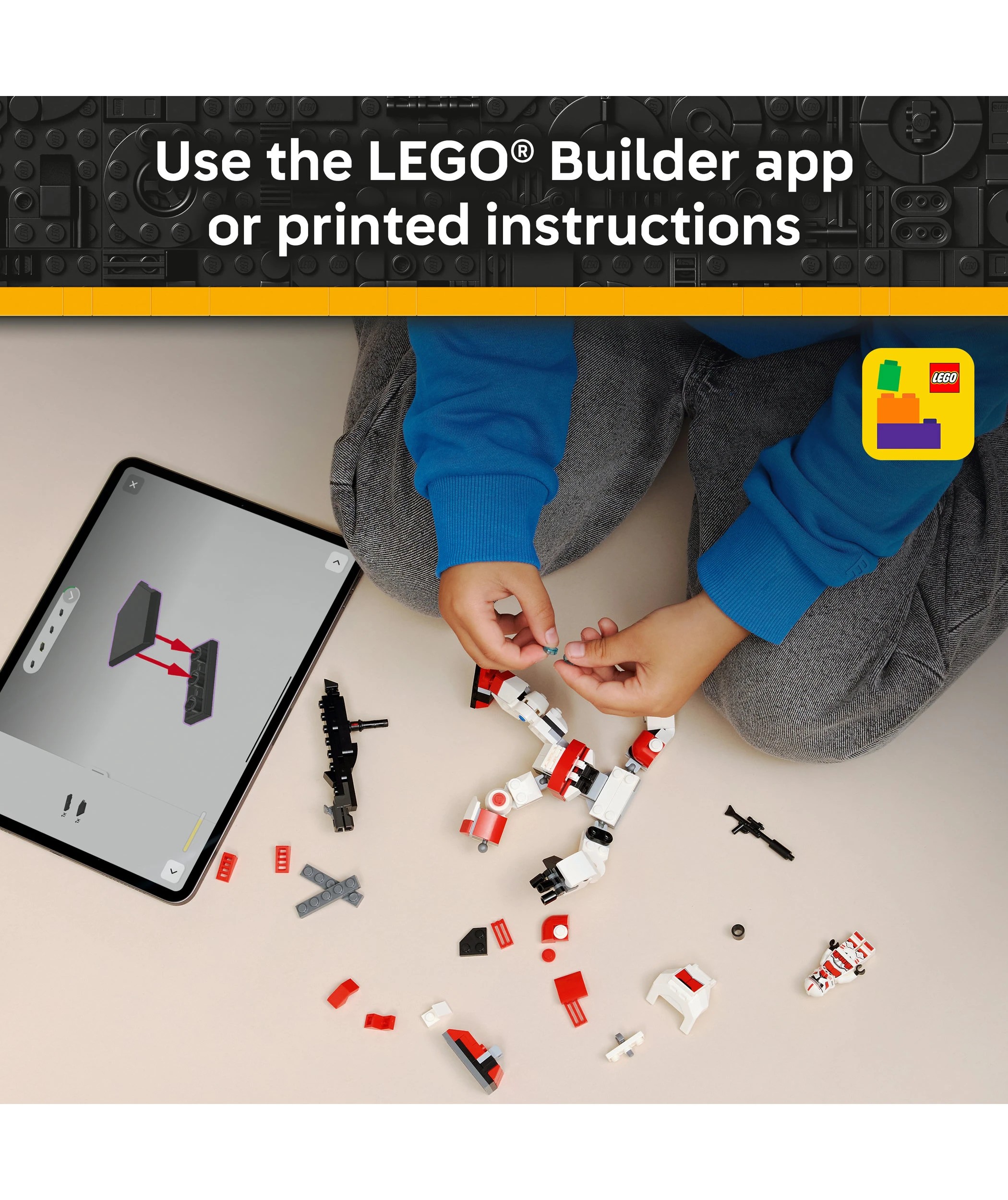 7 LEGO Star Wars Clone Shock Trooper Mech 75448, 7 of 10