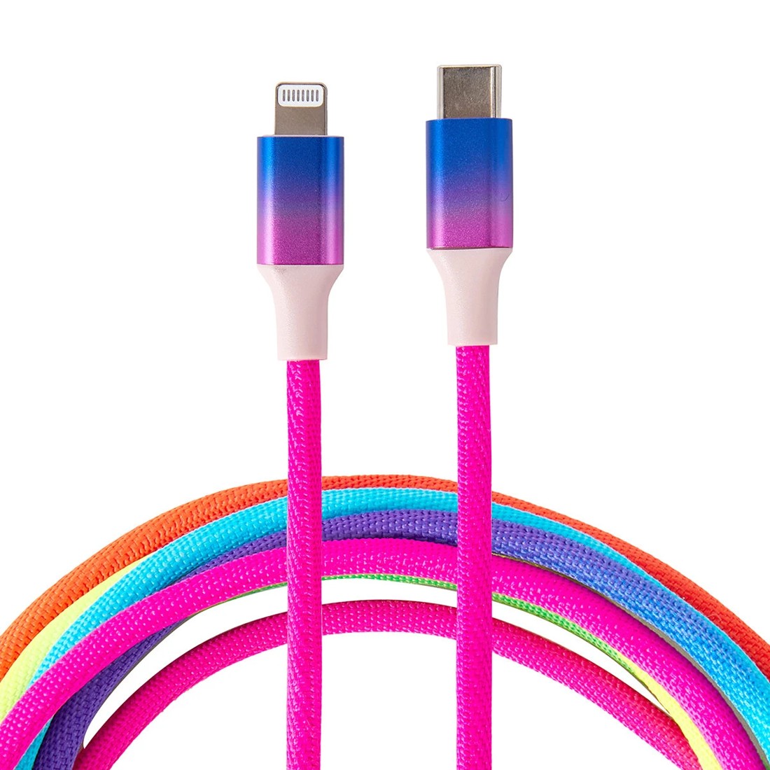 1 USB-C to Lightning Rainbow Cable - 2m, 1 of 4