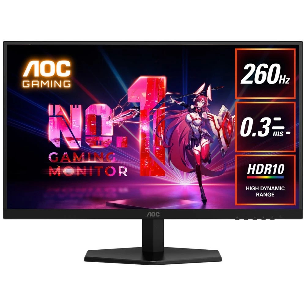 1 AOC 27" QHD 260Hz Gaming Monitor Q27G42ZE, 1 of 8