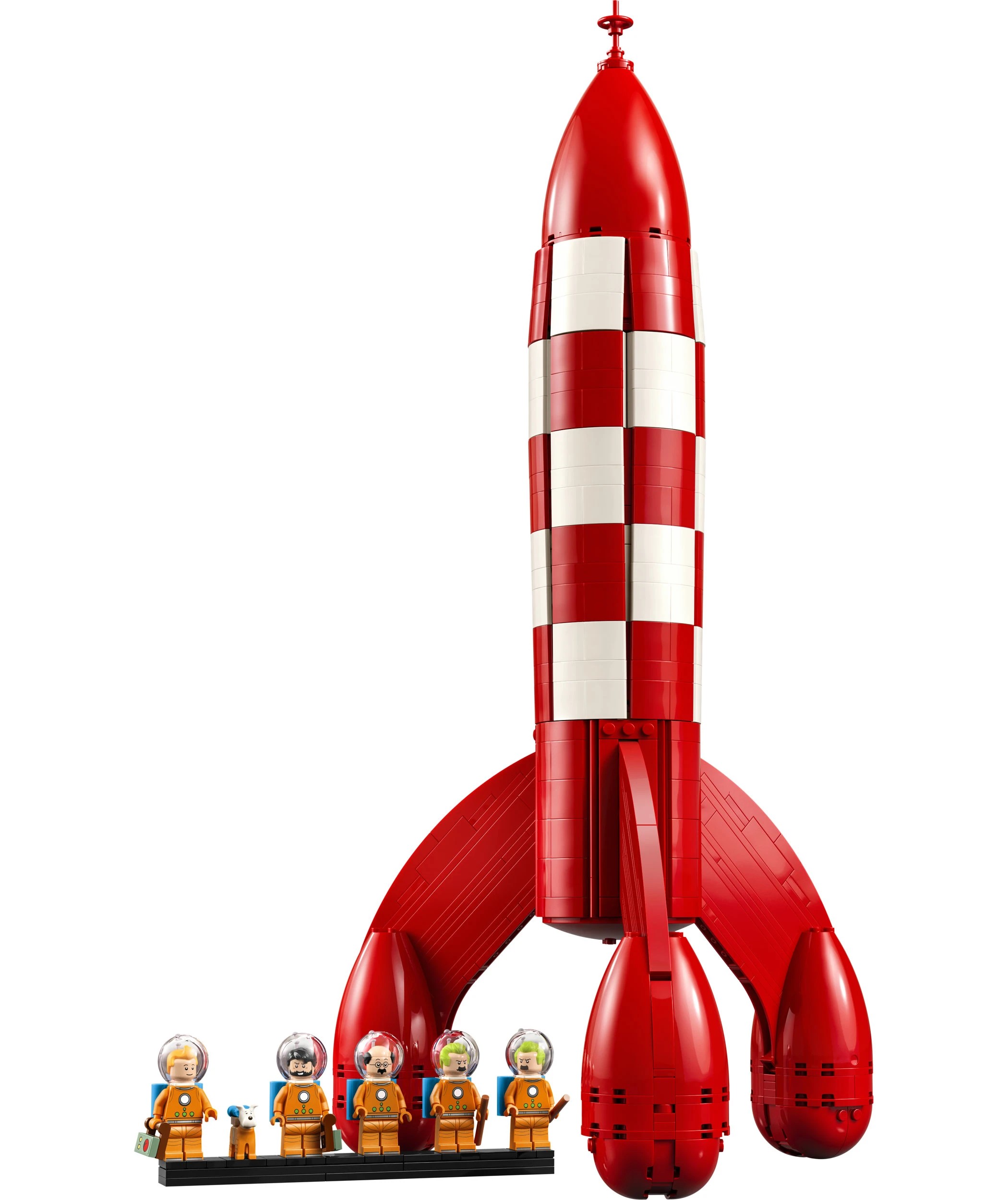 2 LEGO Ideas Tintin Moon Rocket 21367, 2 of 10