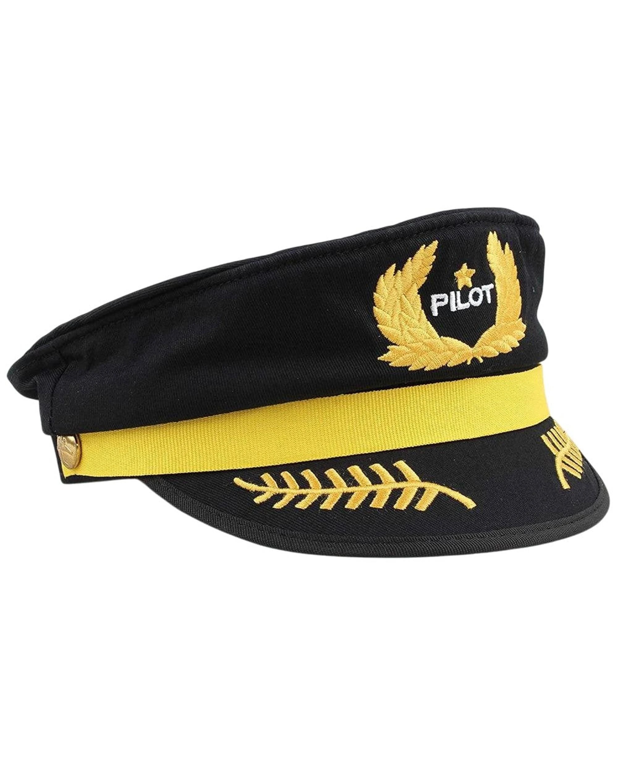 1 Kids Pilot Costume Hat Child Size, 1 of 2