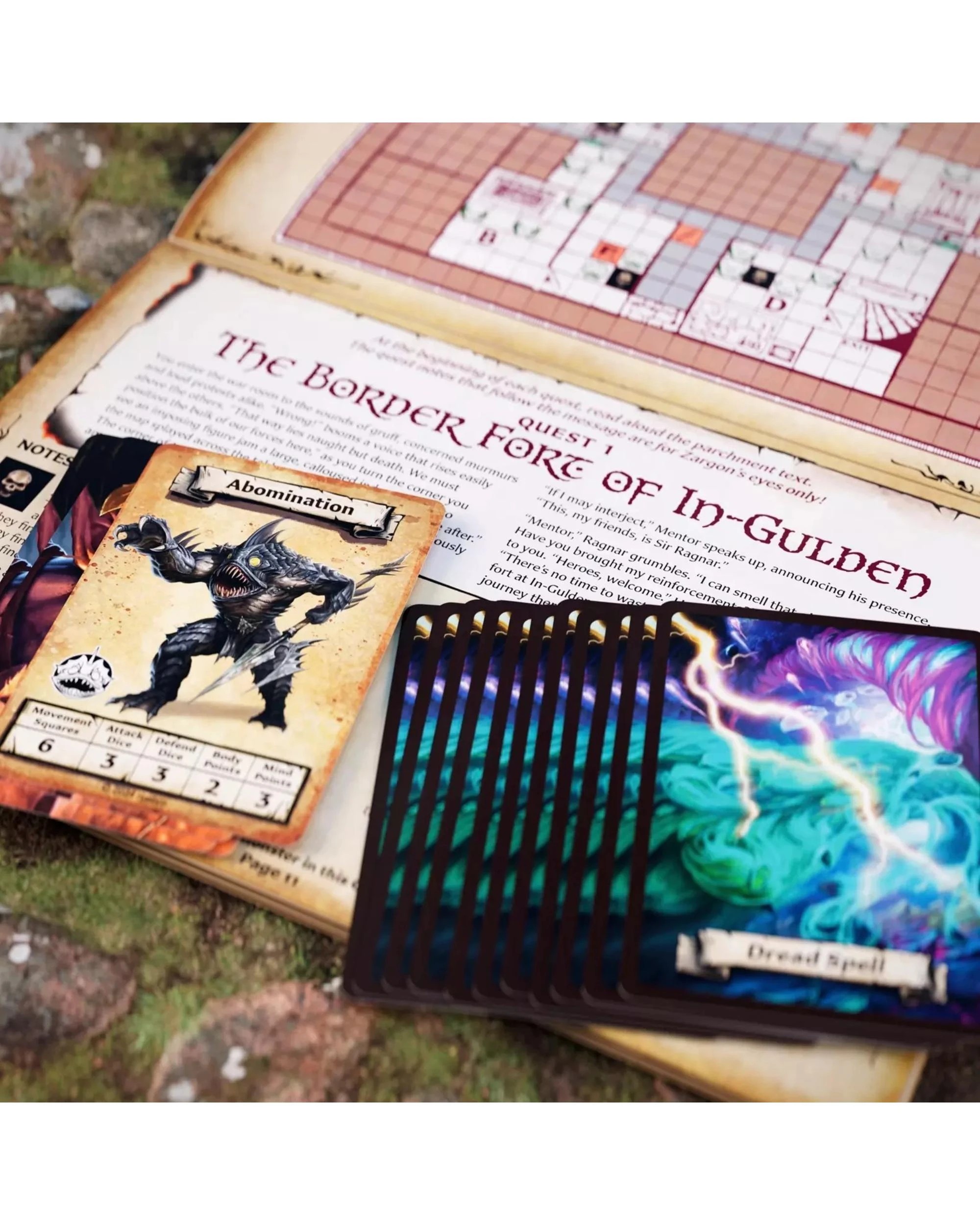 9 HeroQuest First Light Board Game, 9 of 10