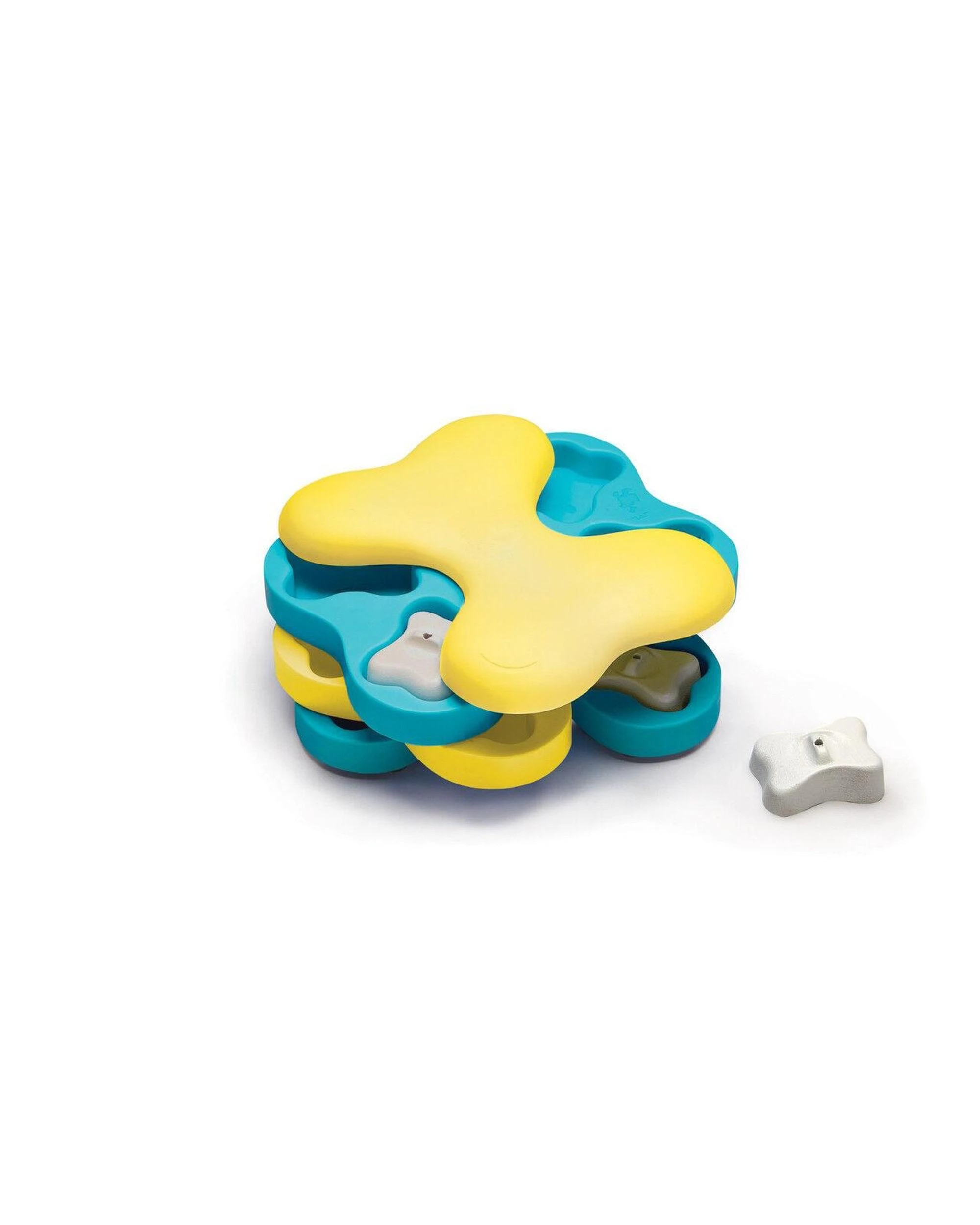 1 Outward Hound Nina Ottosson Dog Tornado Interactive Treat Dispenser Dog Toy Blue, 1 of 8