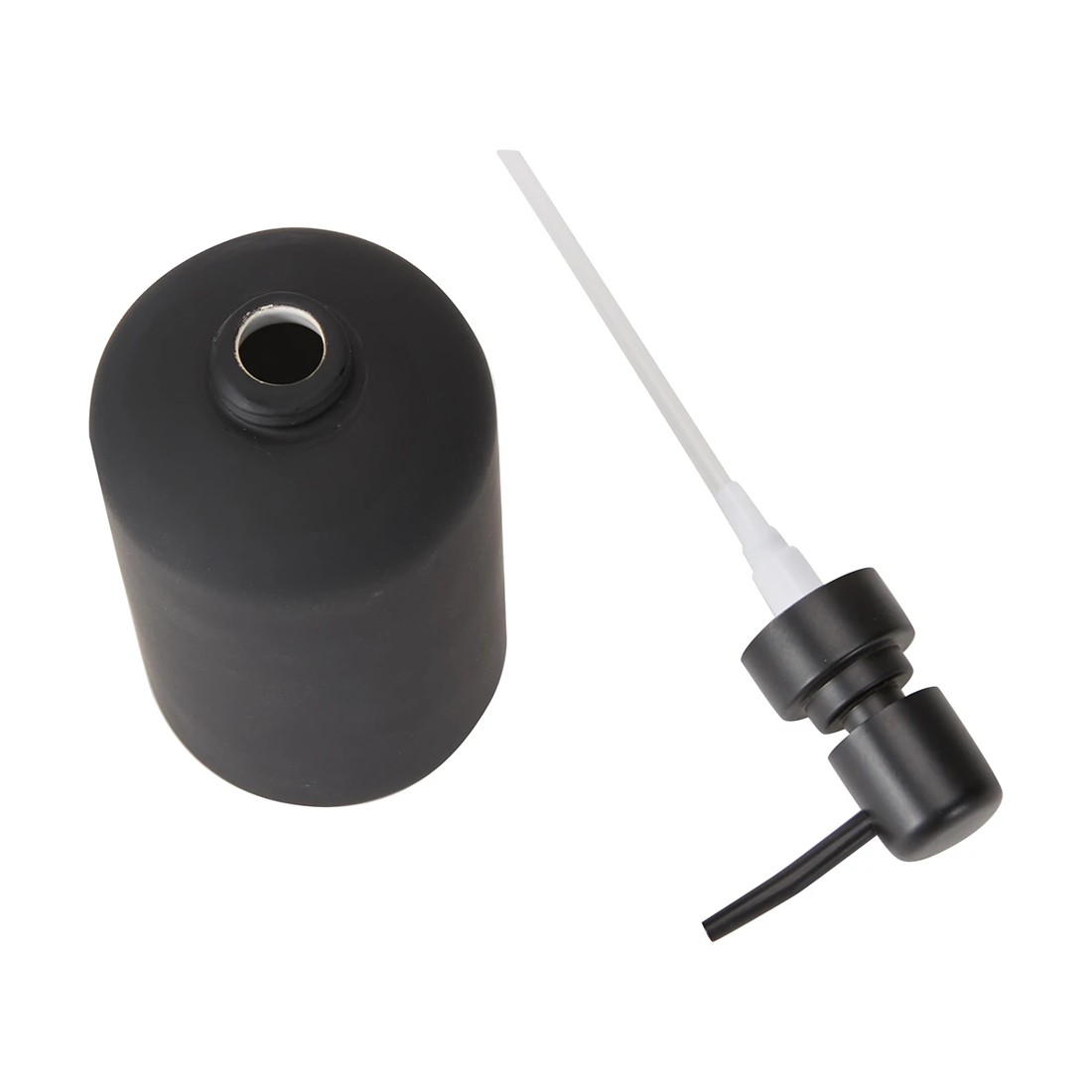 6 Soft Touch Black Soap Dispenser, 6 of 6