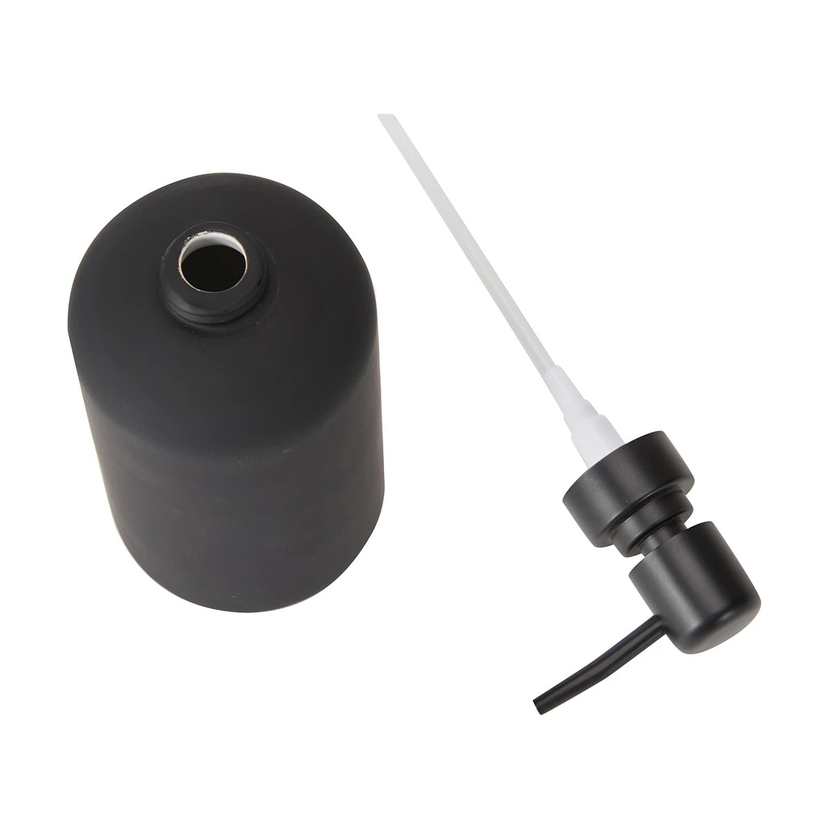 6 Soft Touch Black Soap Dispenser, 6 of 6