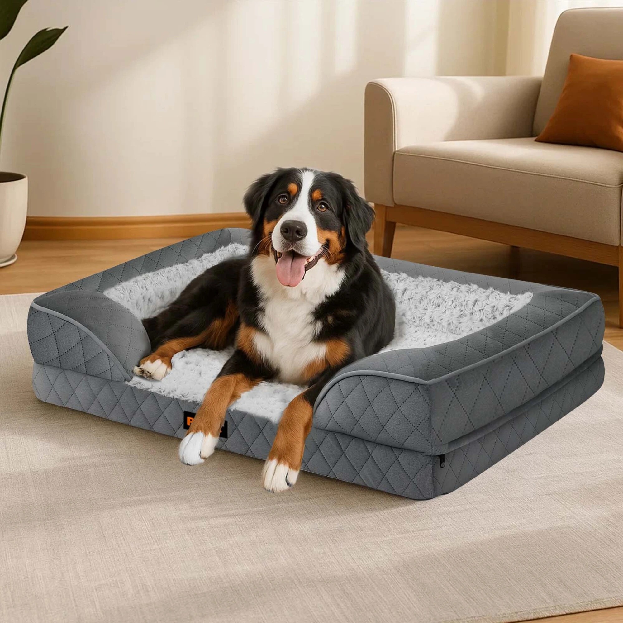 7 Pawz Orthopedic Washable Pet Bed XXL, 7 of 9