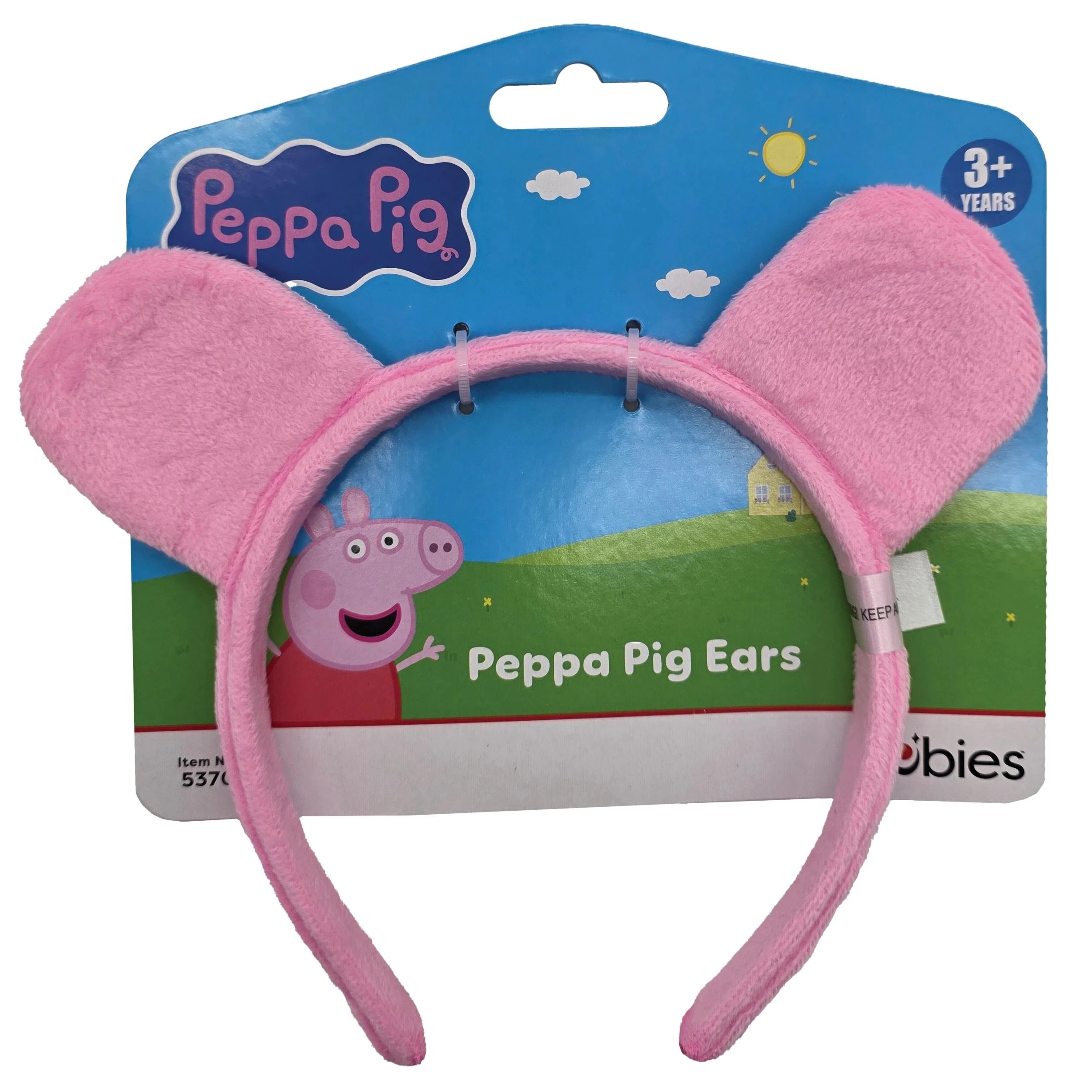 2 Peppa Pig Plush Ears Child Headband - Pink, 2 of 2