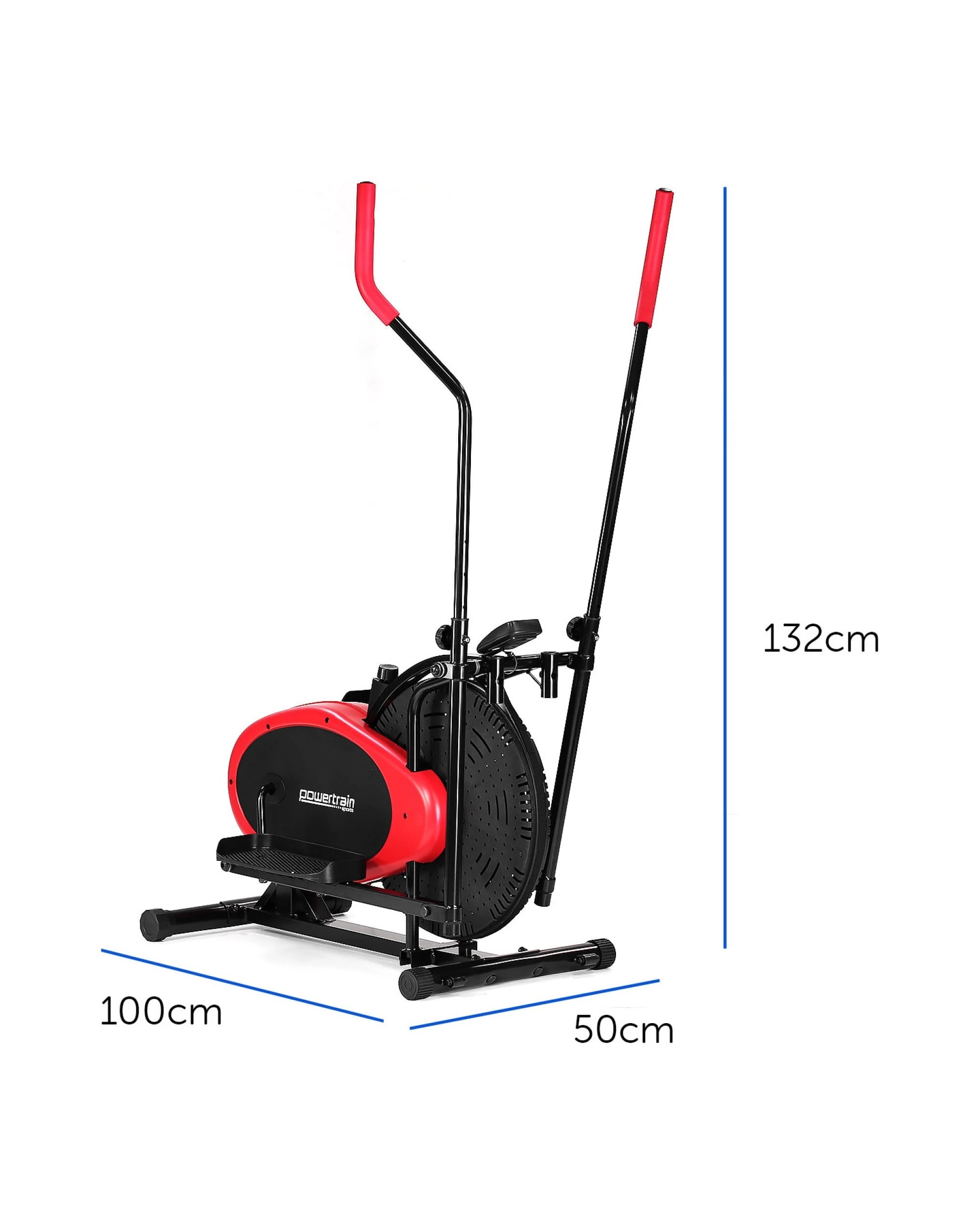 2 Powertrain Elliptical Cross Trainer Bike, 2 of 8