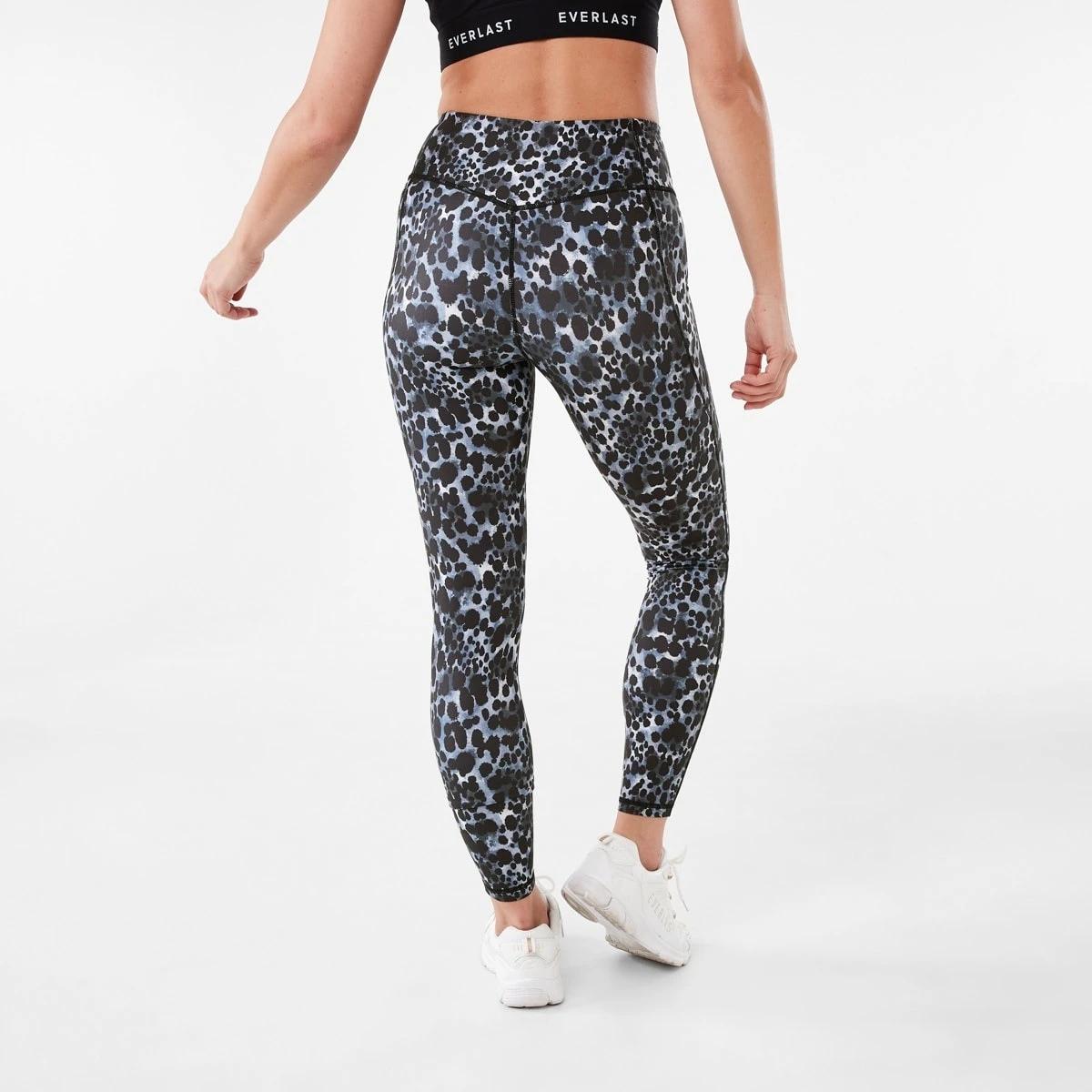 3 Everlast Womens Printed Full Length Leggings Abstrc Anm, 3 of 7