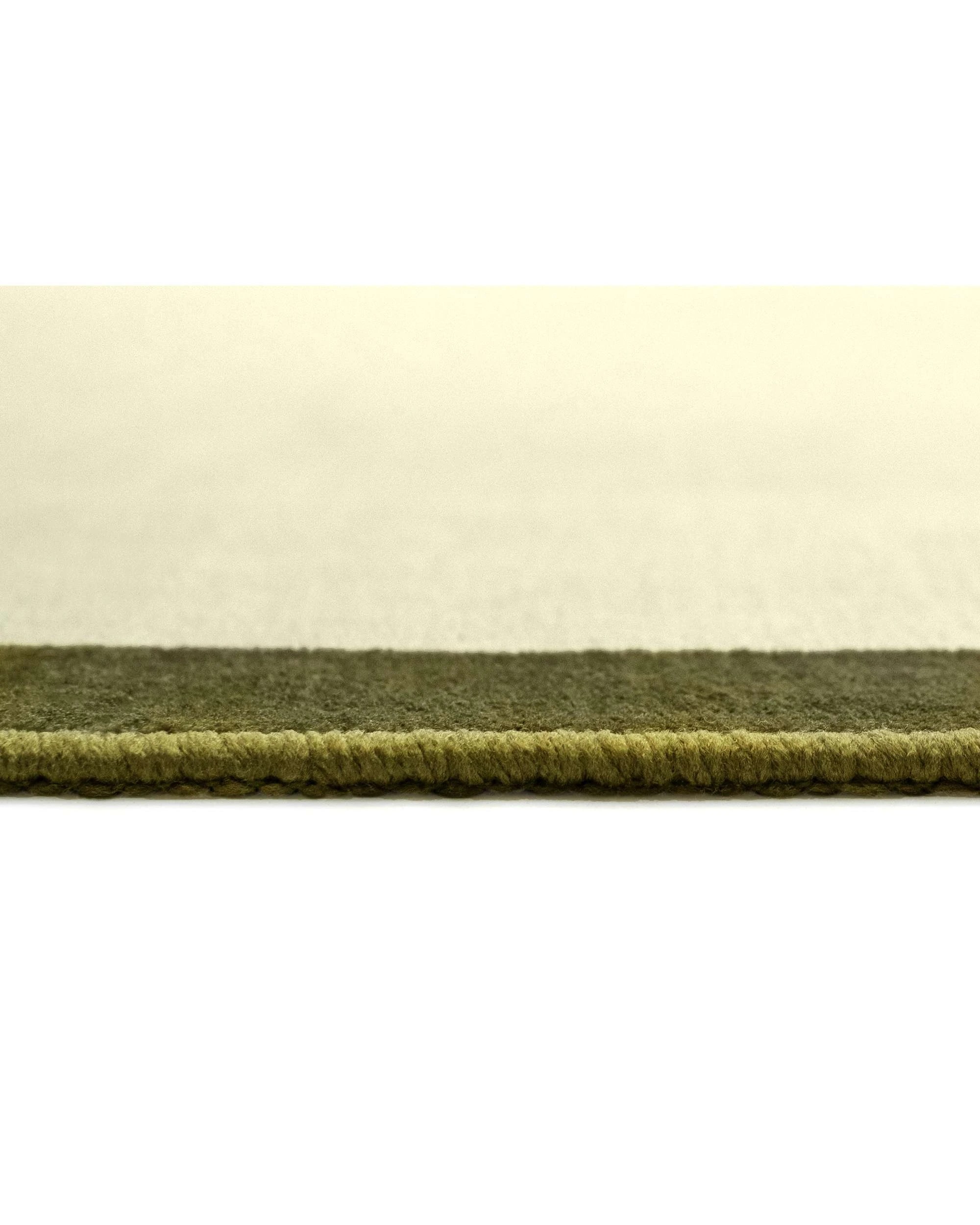 8 Loopsie Fasano Tonal Scalloped Washable Rug-220cm x 150cm - Green, 8 of 8