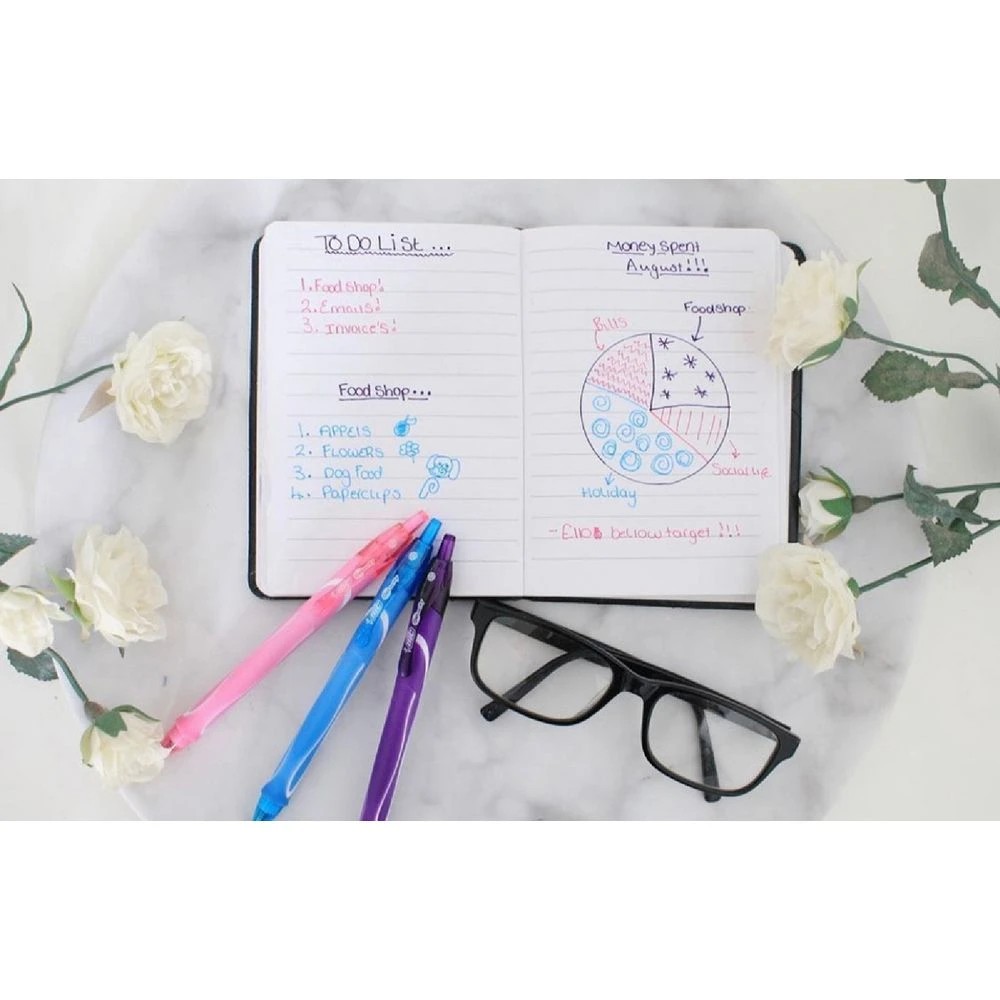 5 Bic Gelocity Quick Dry Gel Pens 0.7mm Assorted 24 Pack, 5 of 6