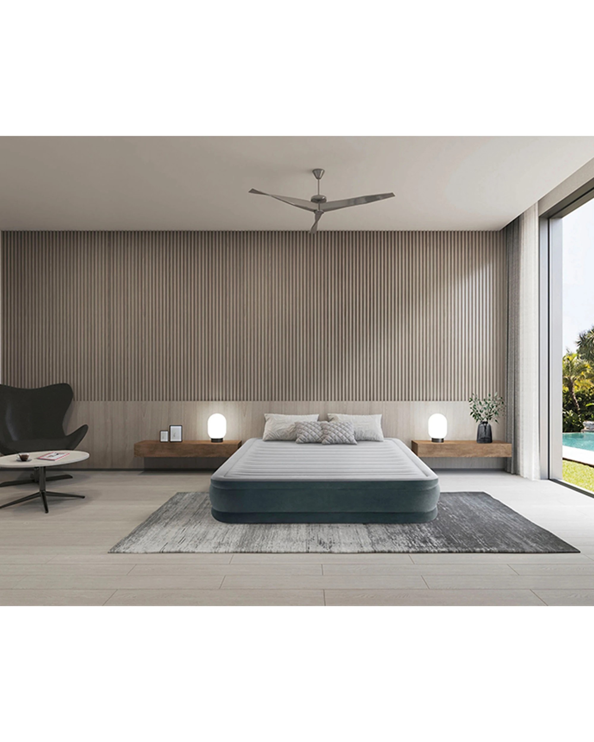 7 Intex Dura-Beam Comfort-Plush Airbed With Bip - Queen Bed - Multi, 7 of 9