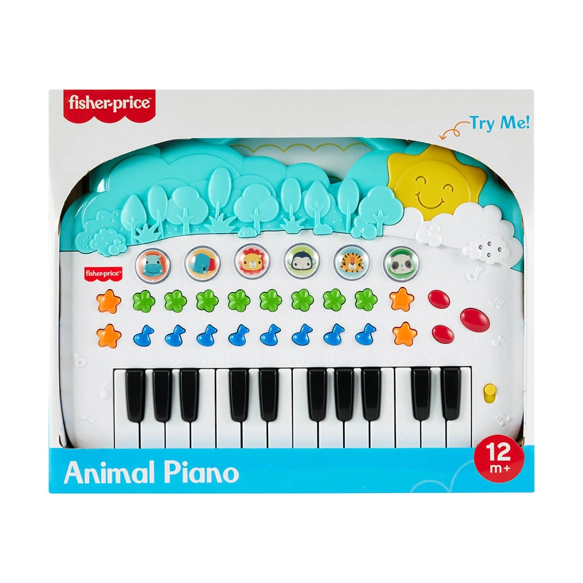 1 Fisher-Price Animal Piano, 1 of 9