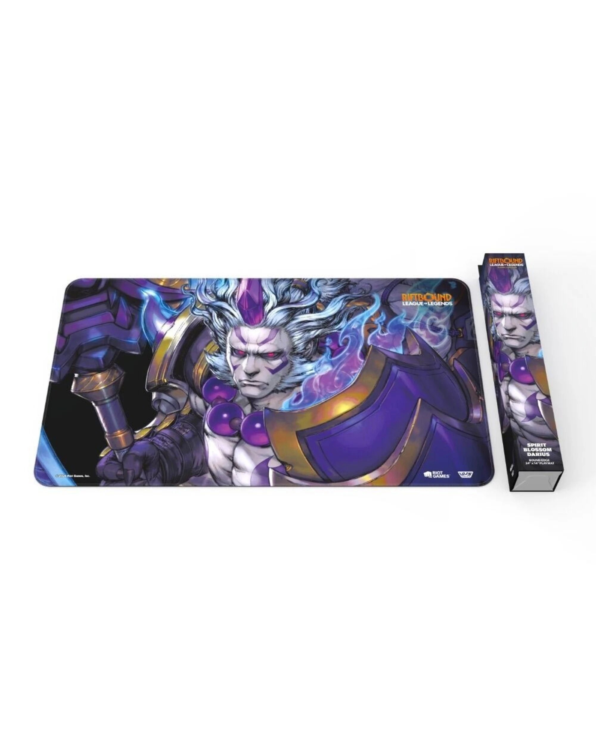 2 League of Legends - TCG - Riftbound Spiritforged Playmat - Spirit Blossom Darius, 2 of 2