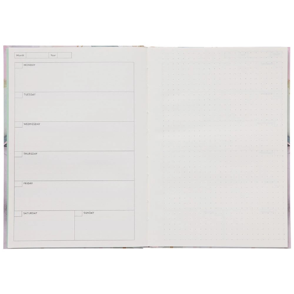 4 Otto A5 Week to View Undated Diary Leaf, 4 of 6