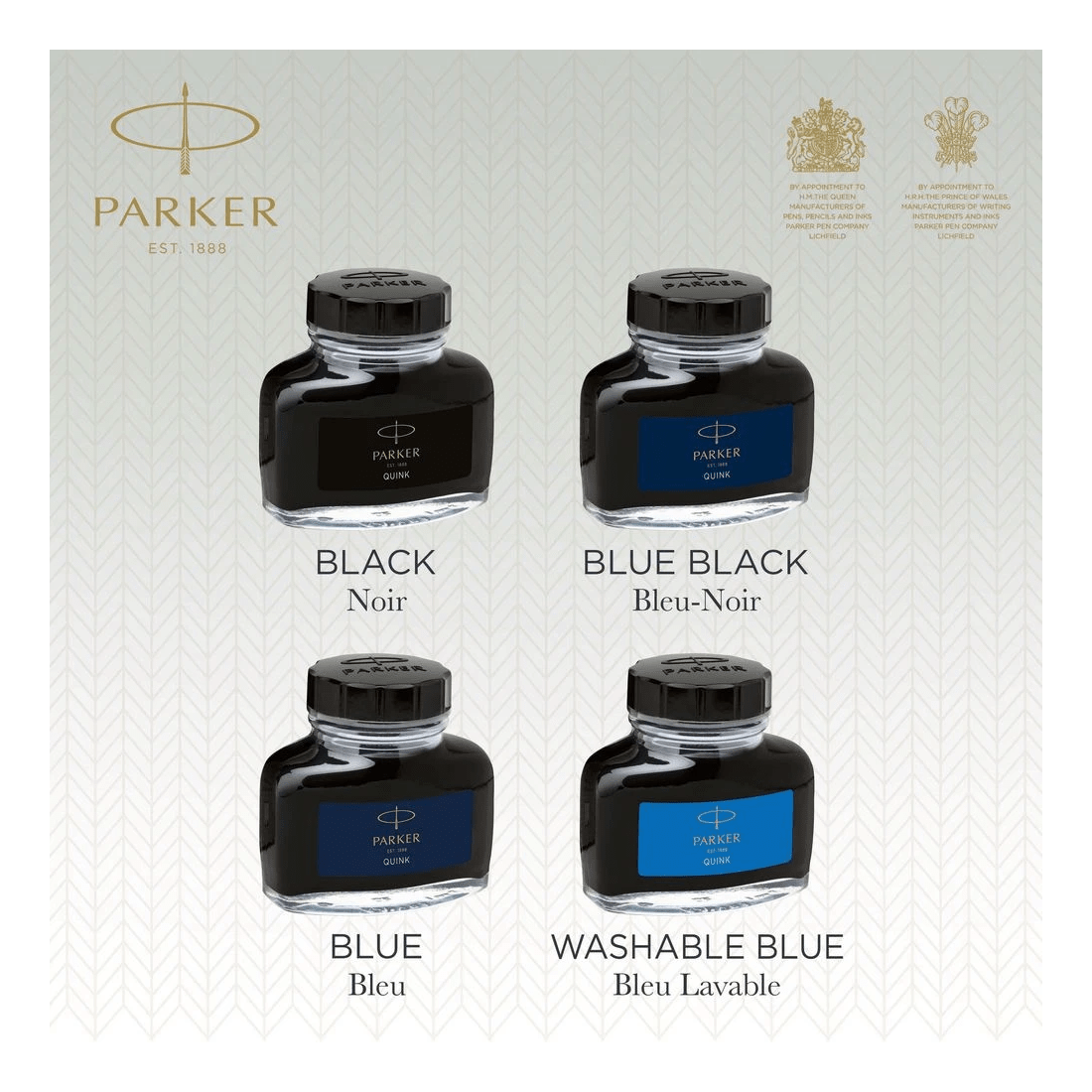 9 Parker Quink Ink Bottle Washable Blue 57mL, 9 of 9