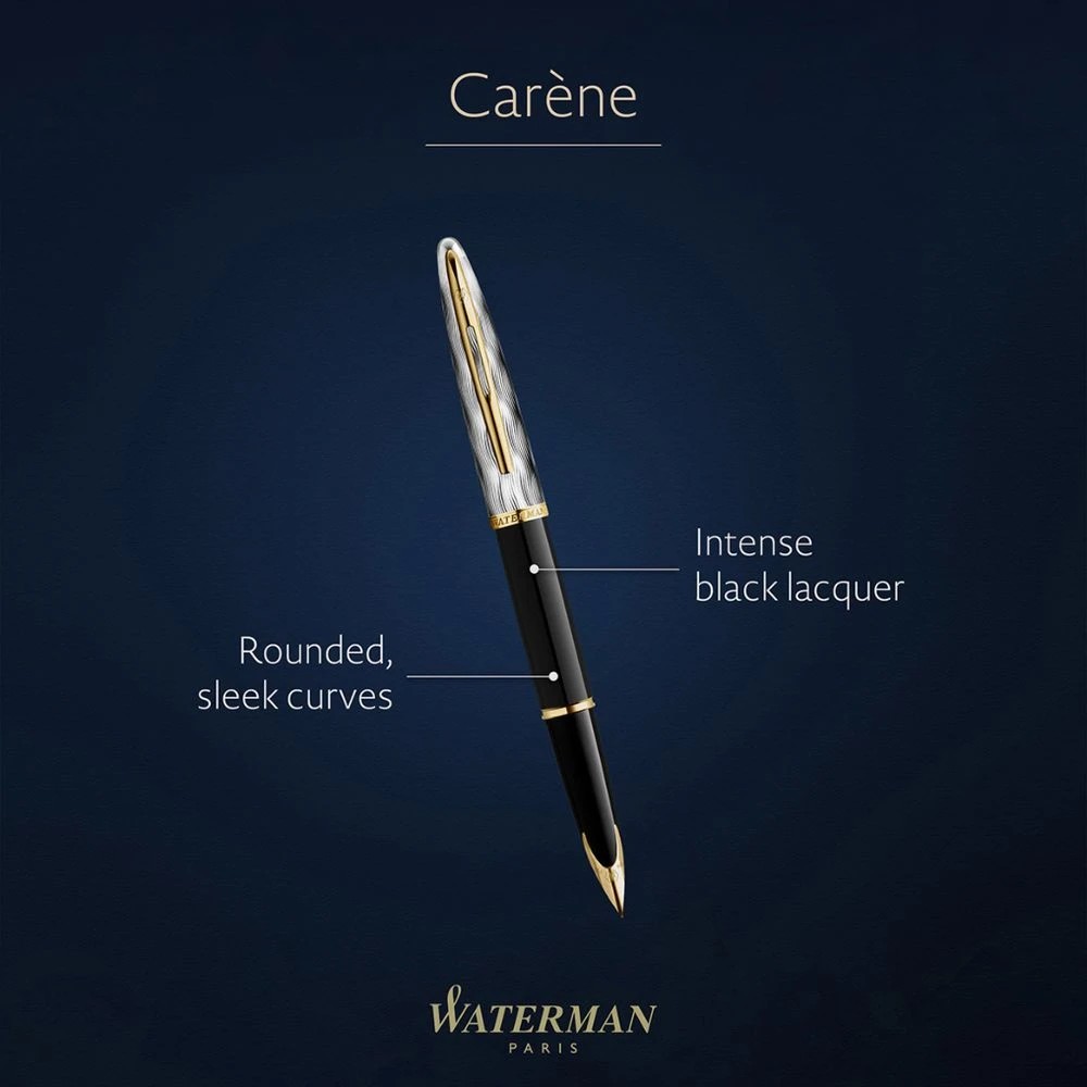 2 Waterman Carène 18K Deluxe Pen with Gift Box, 2 of 5